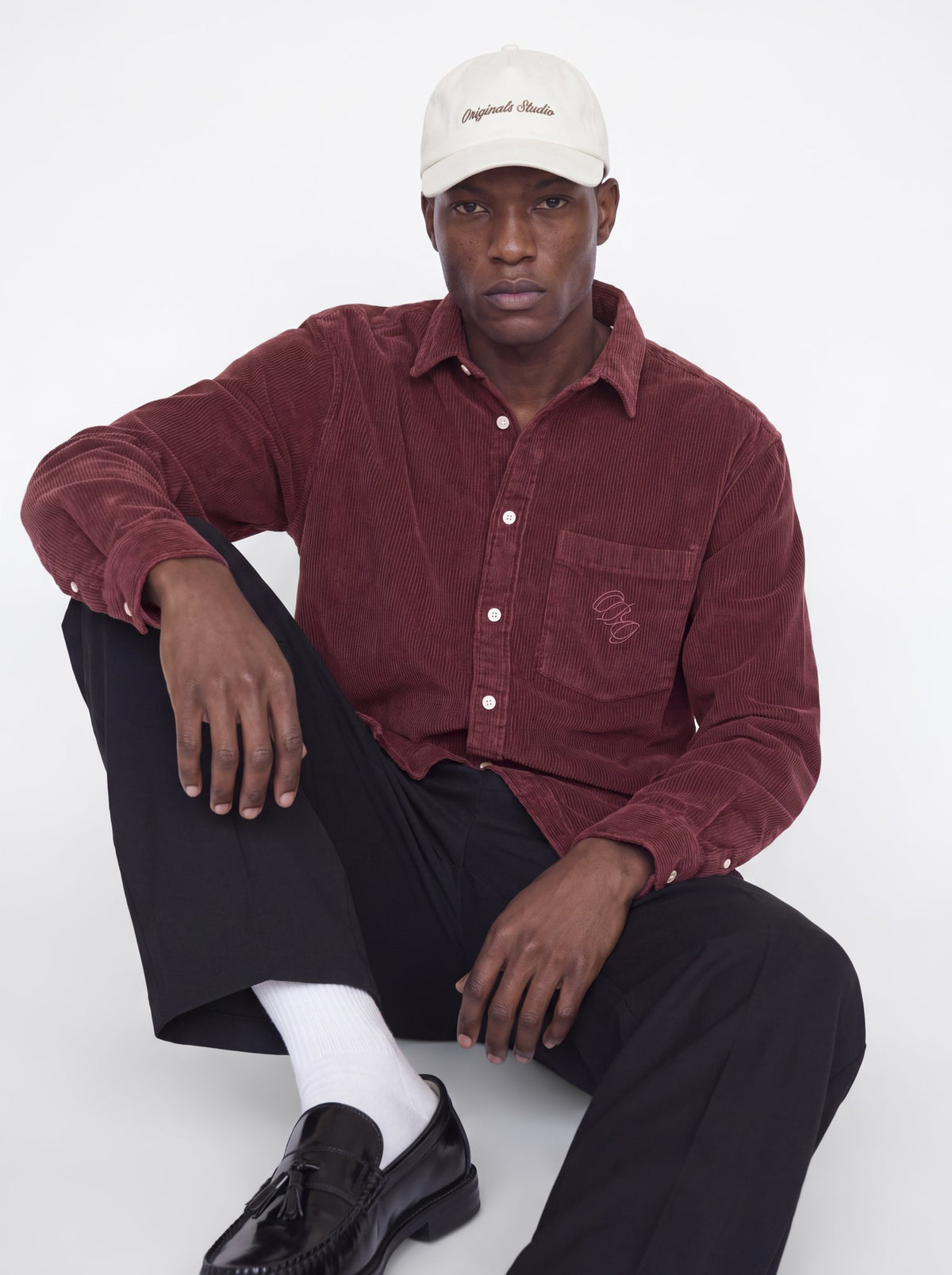 Jack & Jones Herren Hemden lang Chocolate Truff