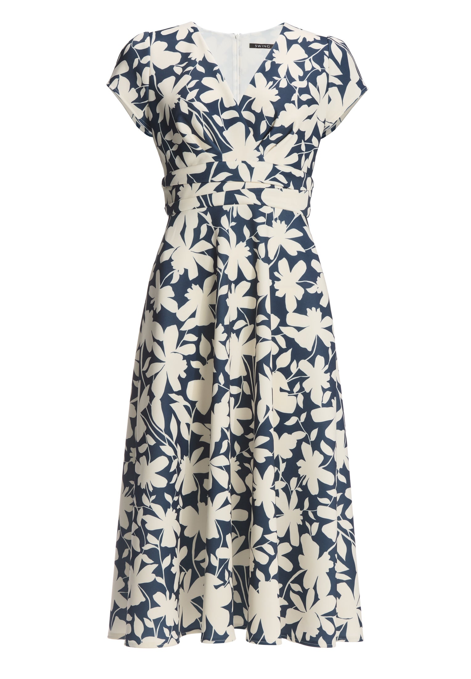 Swing Damen Kleider  Navy / Ivo