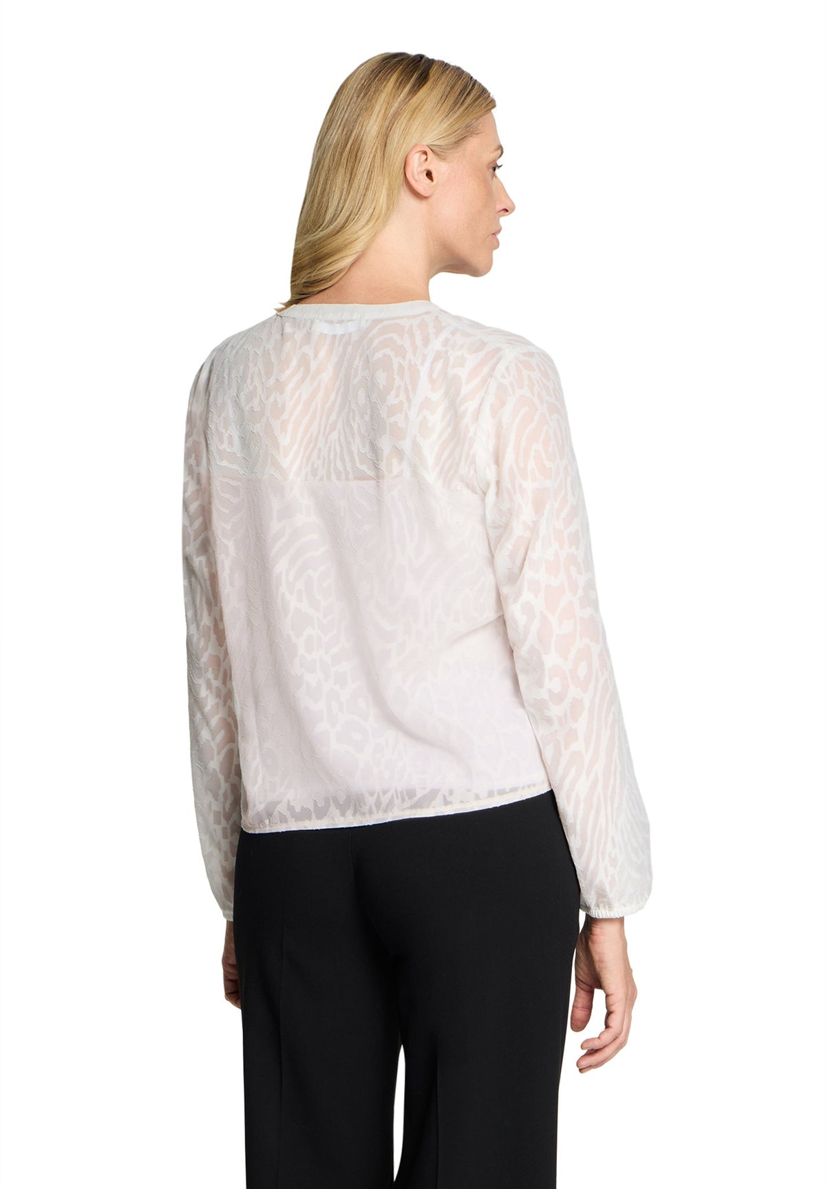 Betty & Co Damen Blusen kurz White Sand