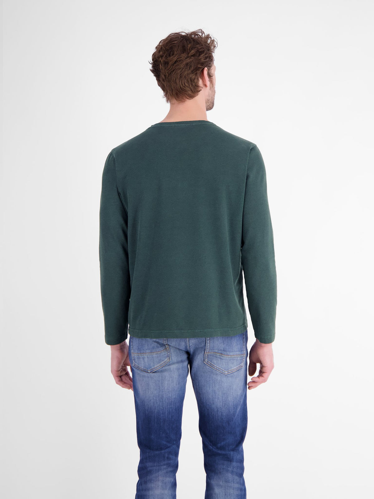 Lerros Herren T-Shirts kurz Cedar Green
