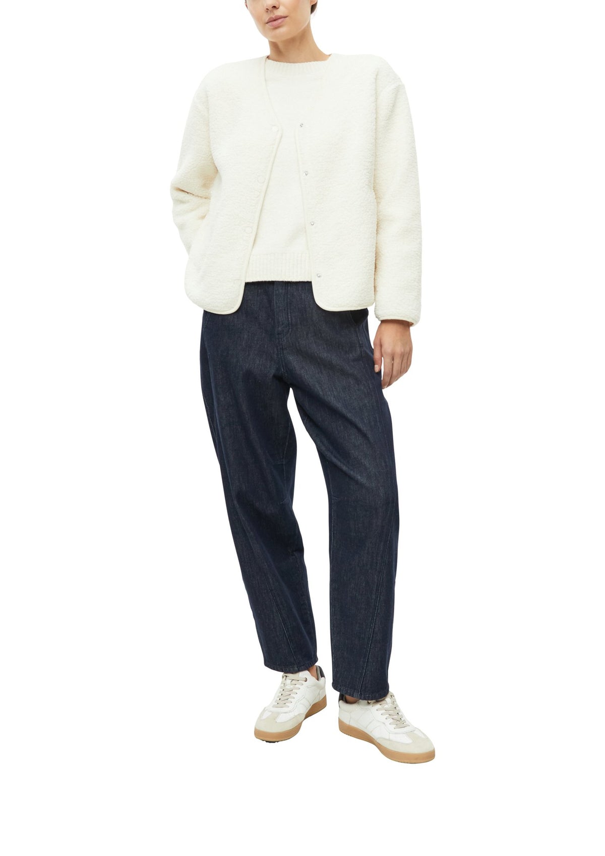 S. Oliver red Damen Pullover  White