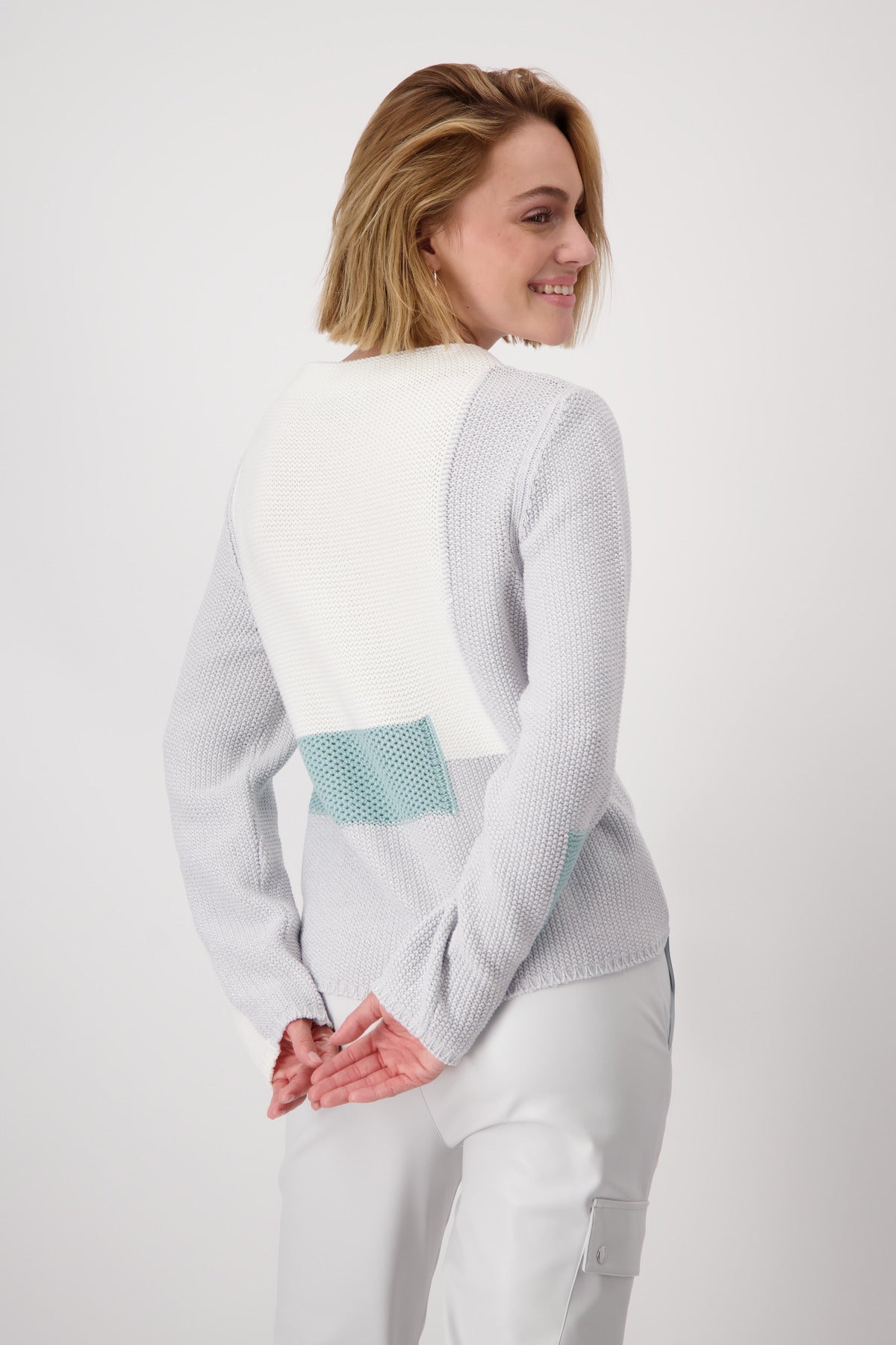 Monari Damen Pullover Chalk