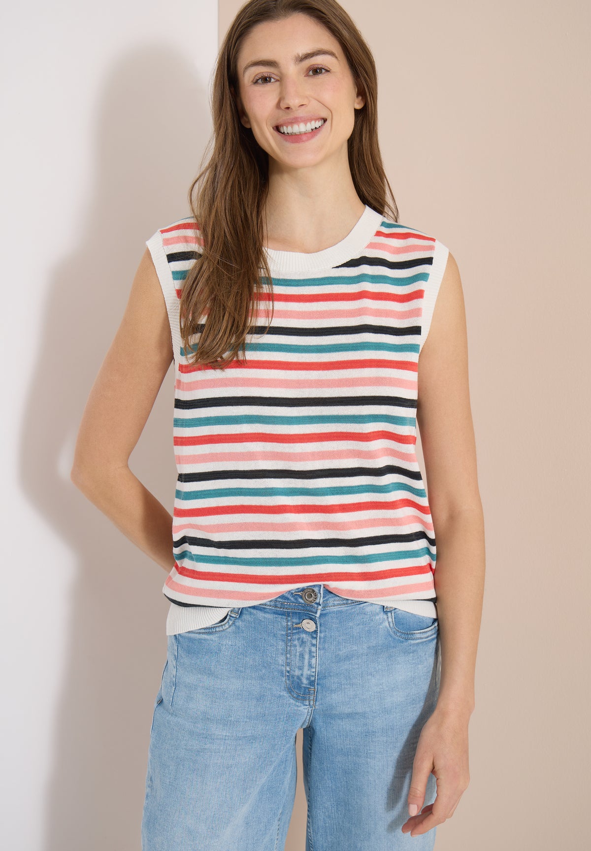 Cecil Damen Pullover Raw Sand