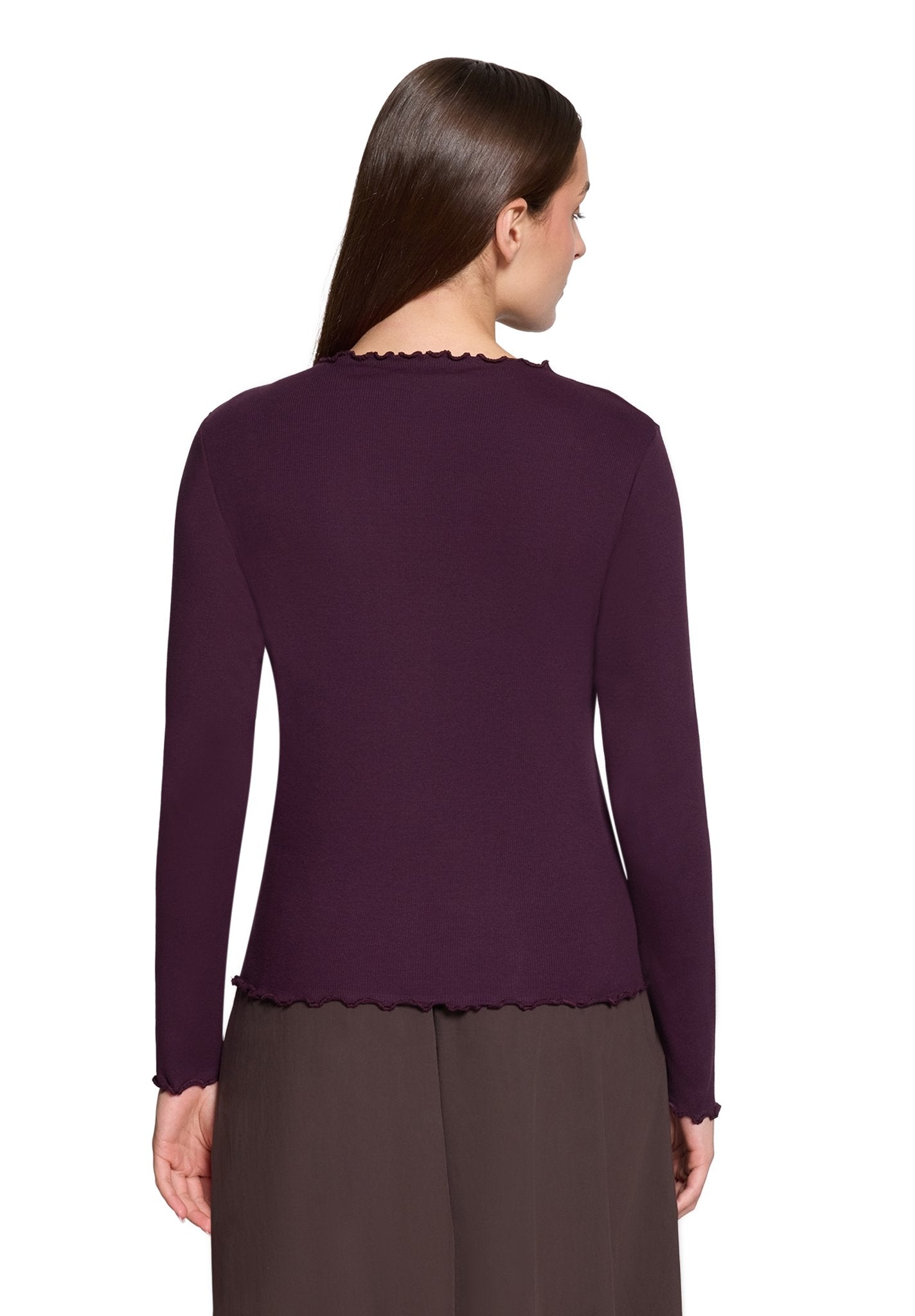 Cartoon Damen T-Shirts Dark Dahlia