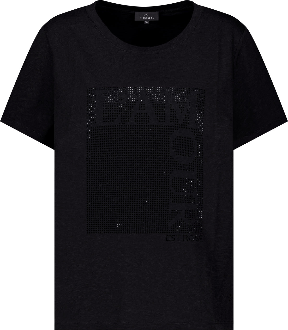 Monari Damen T-Shirts  Schwarz
