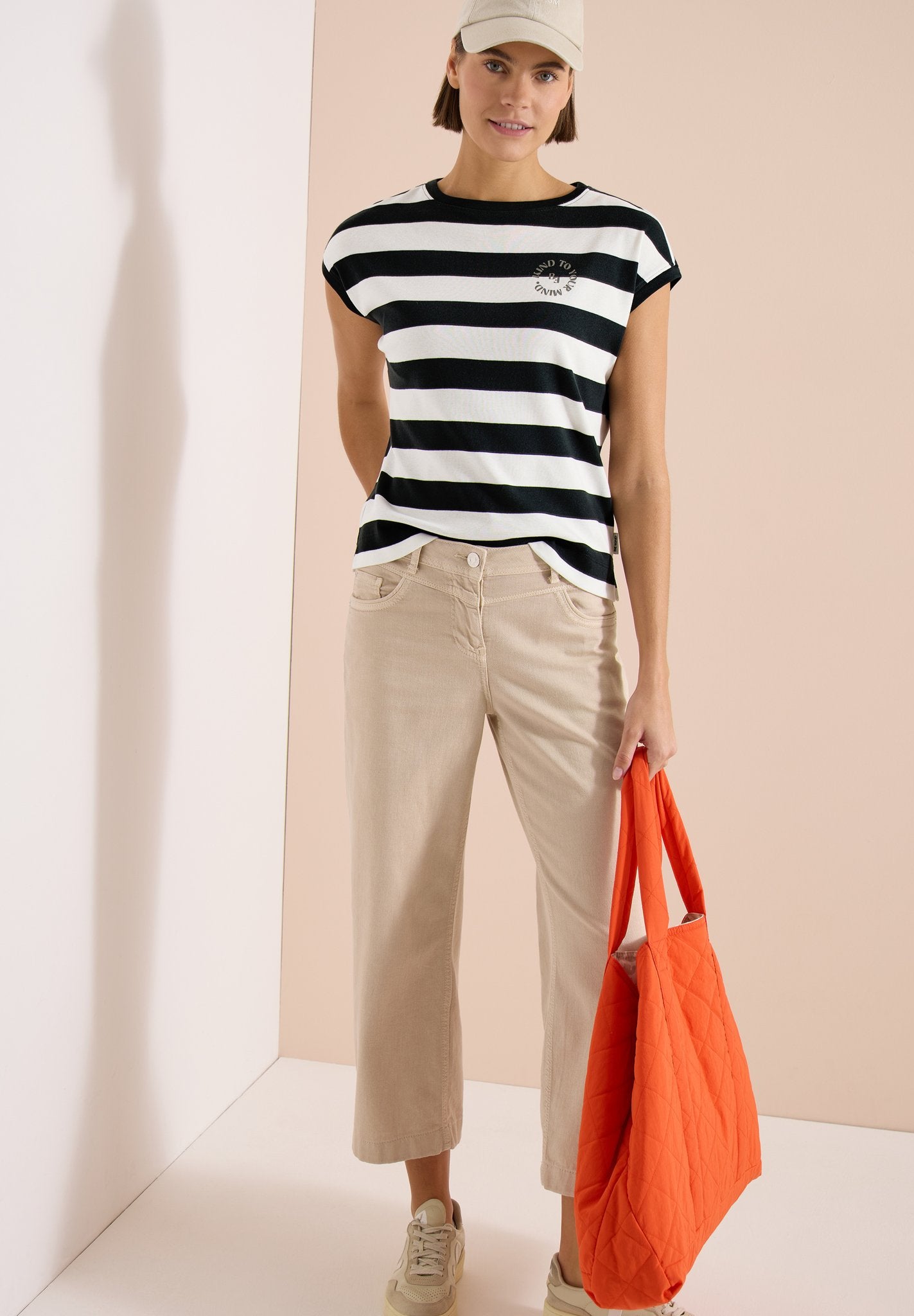 Cecil Damen T-Shirts  Palm Bree
