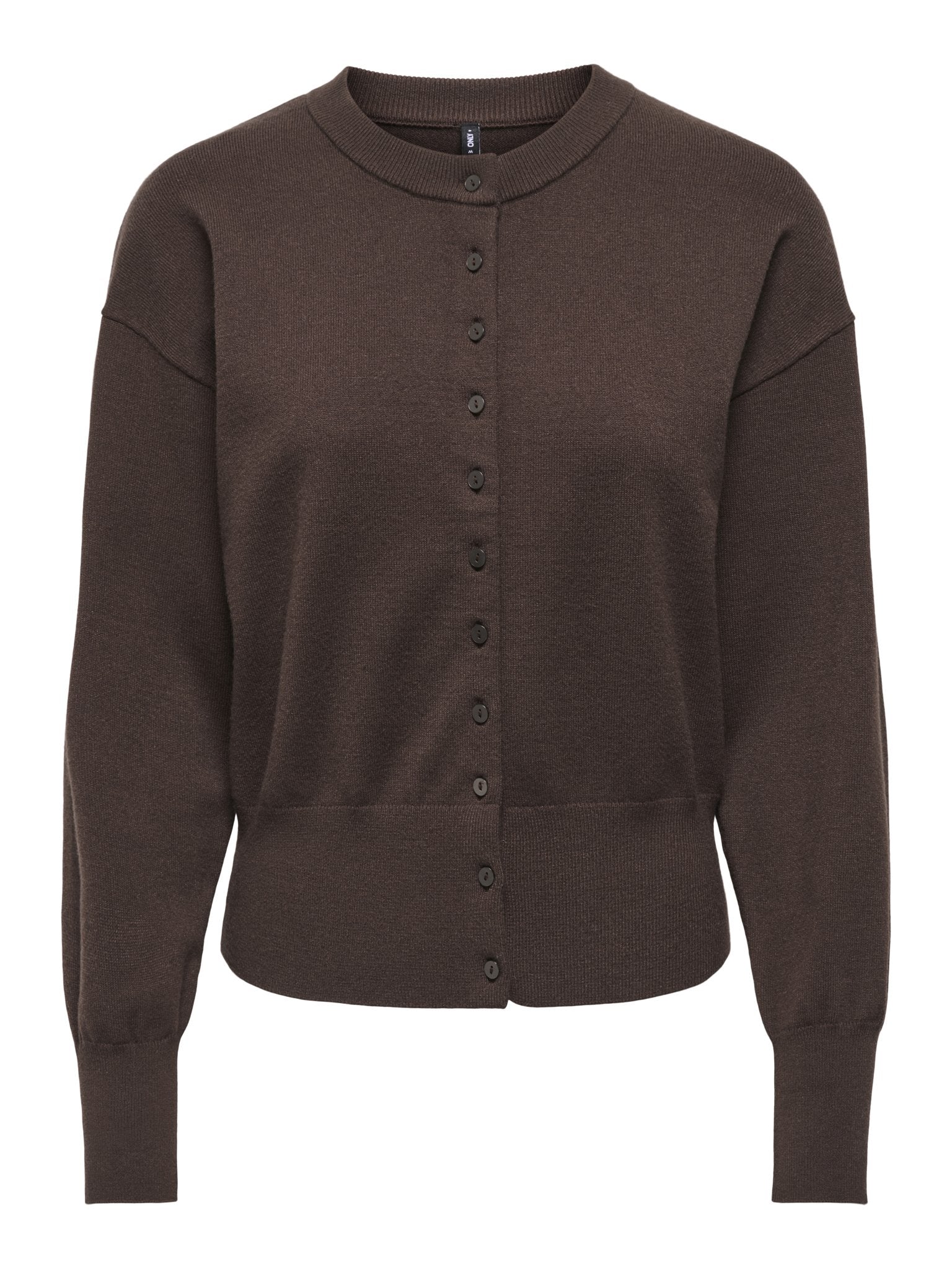 Only Damen Strickjacken Seal Brown/Dtm