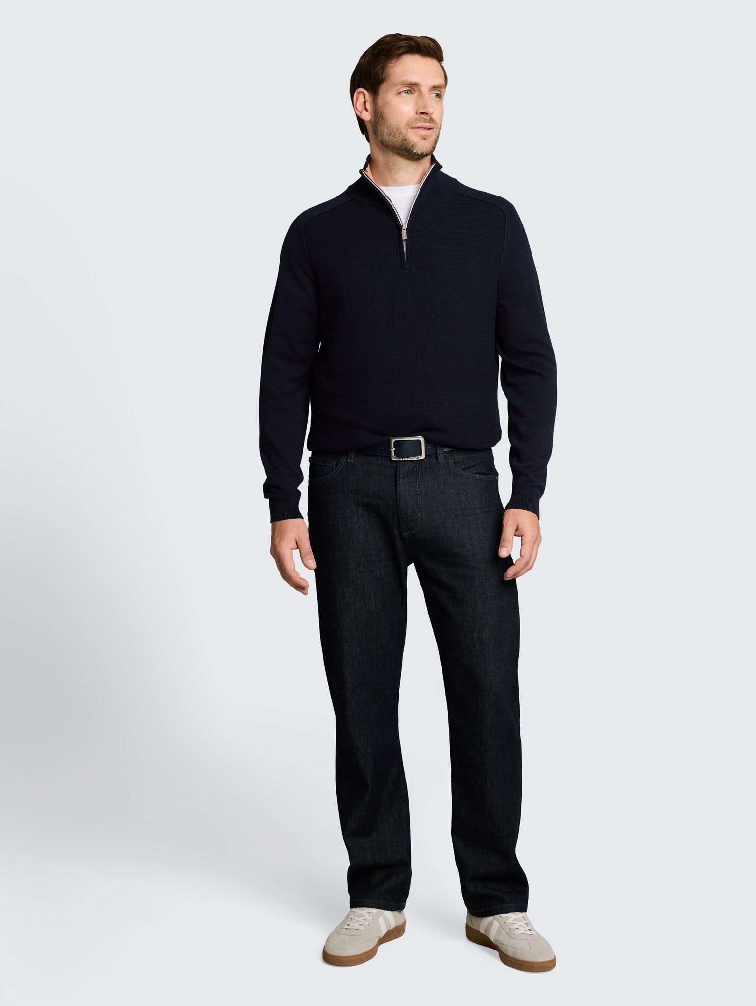 Tom Tailor Herren Pullover Sky Captain Blu