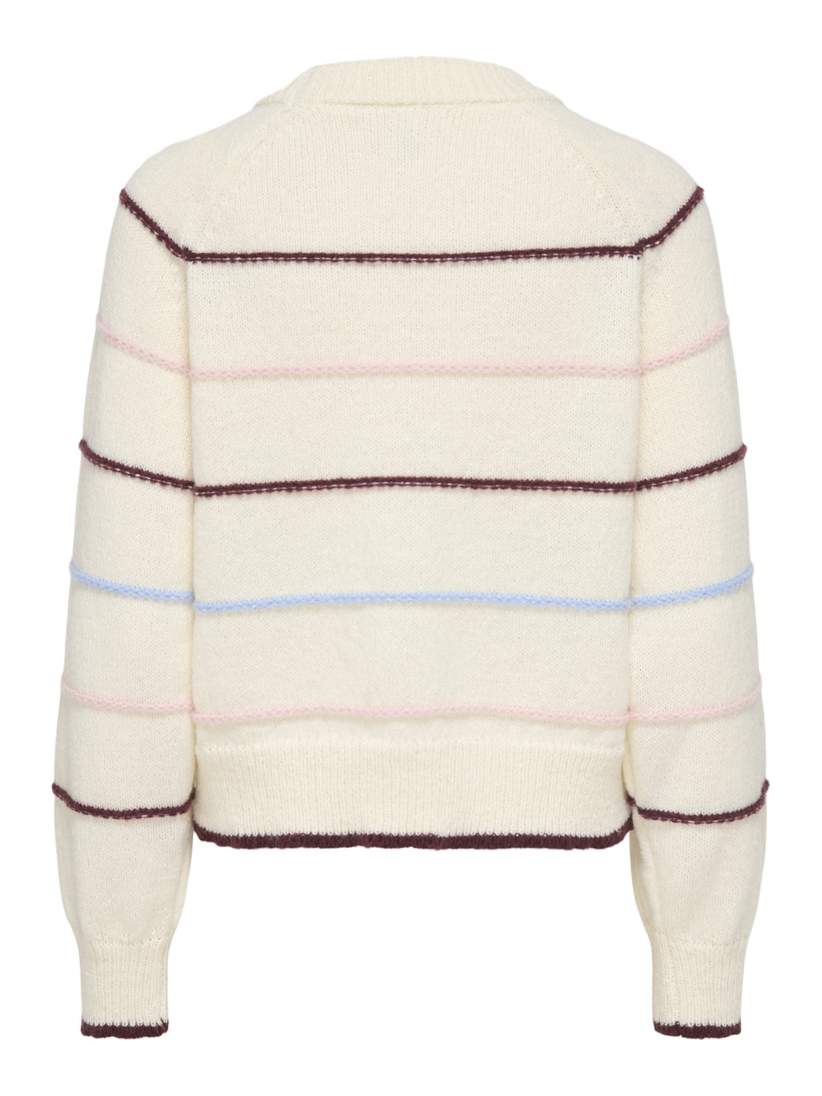 Only Damen Pullover Birch/Fig/Almon