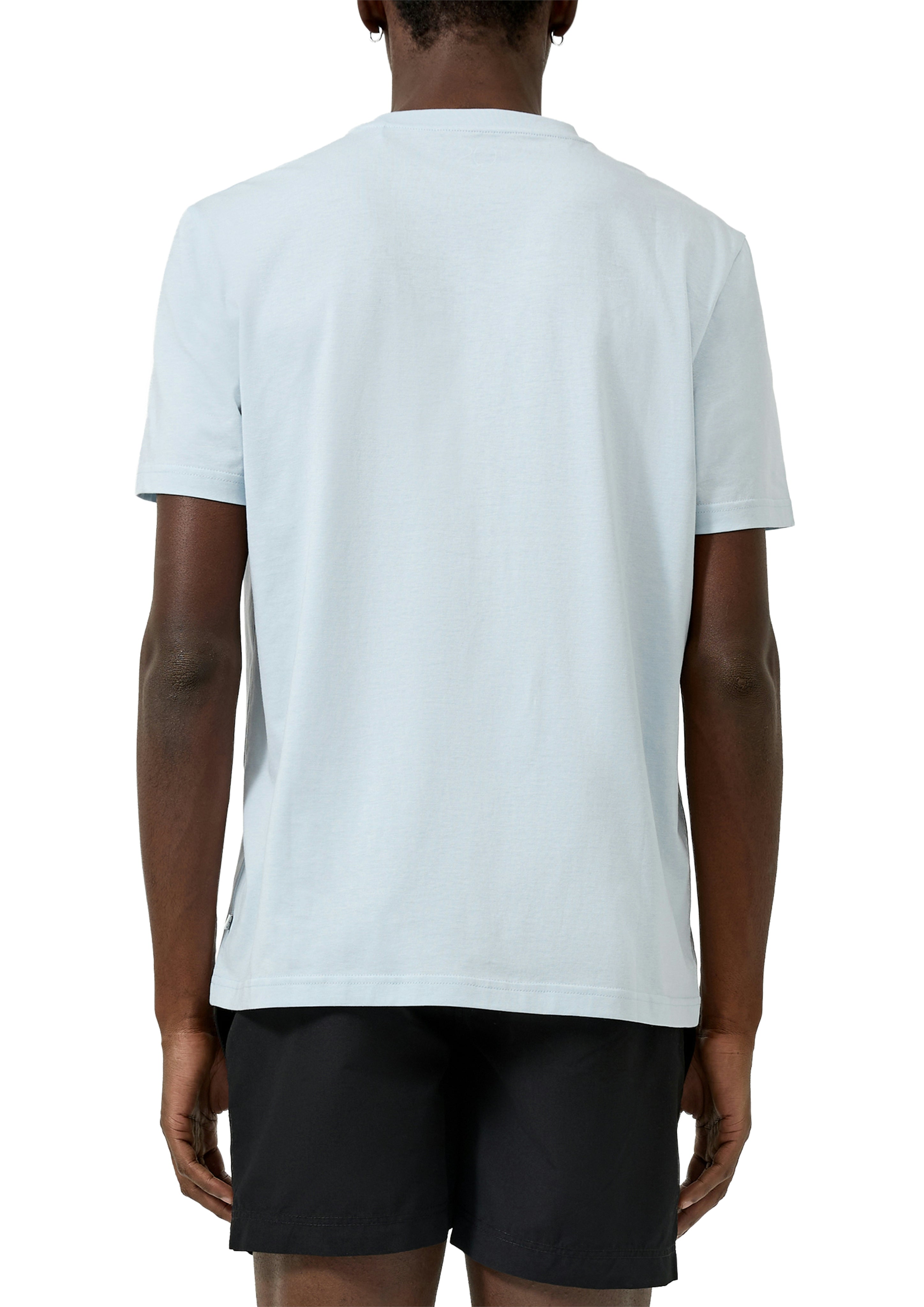 QS by S.Oliver Herren T-Shirts kurz Blue
