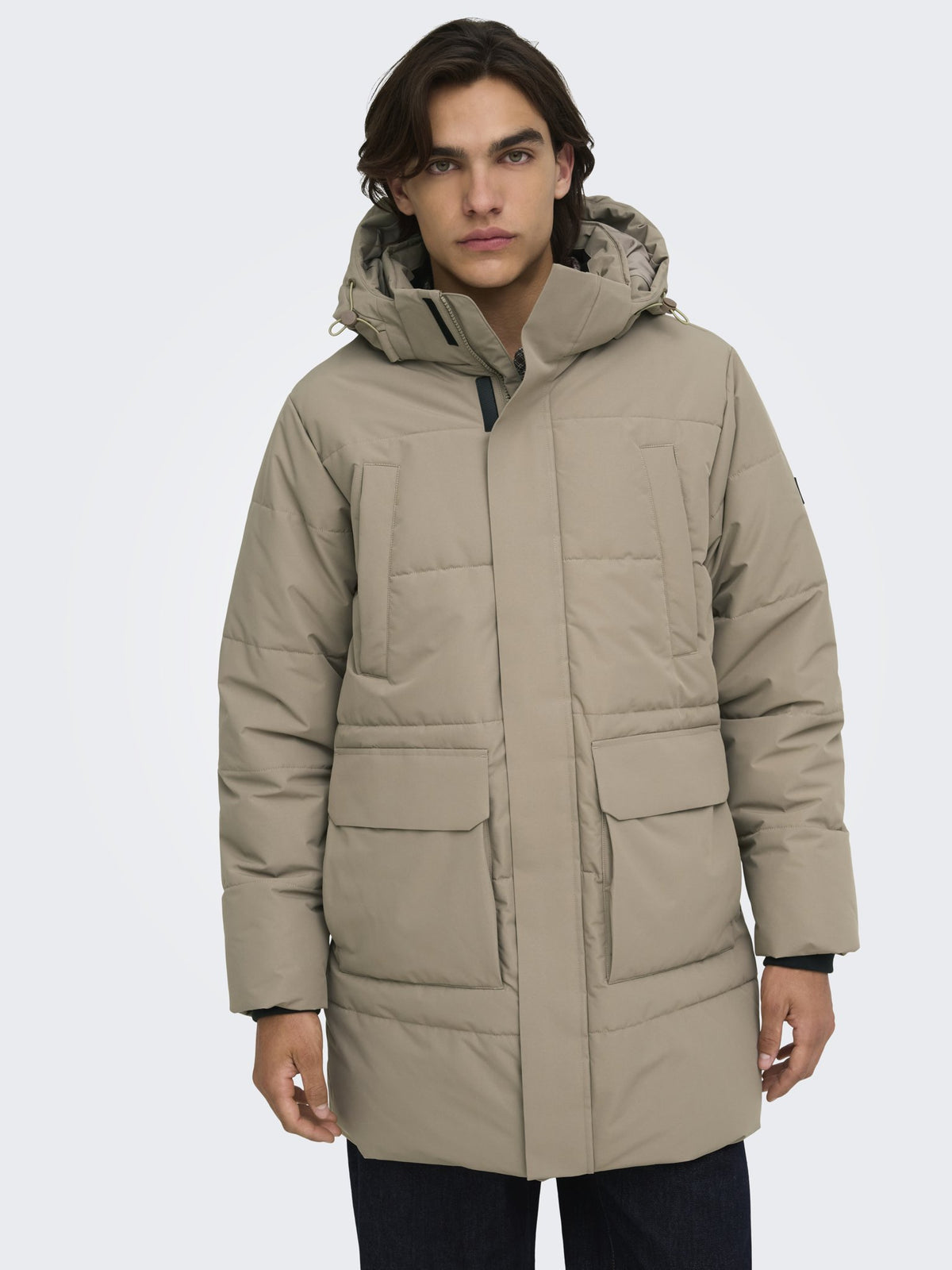 Only & Sons Herren Jacken Desert Taupe