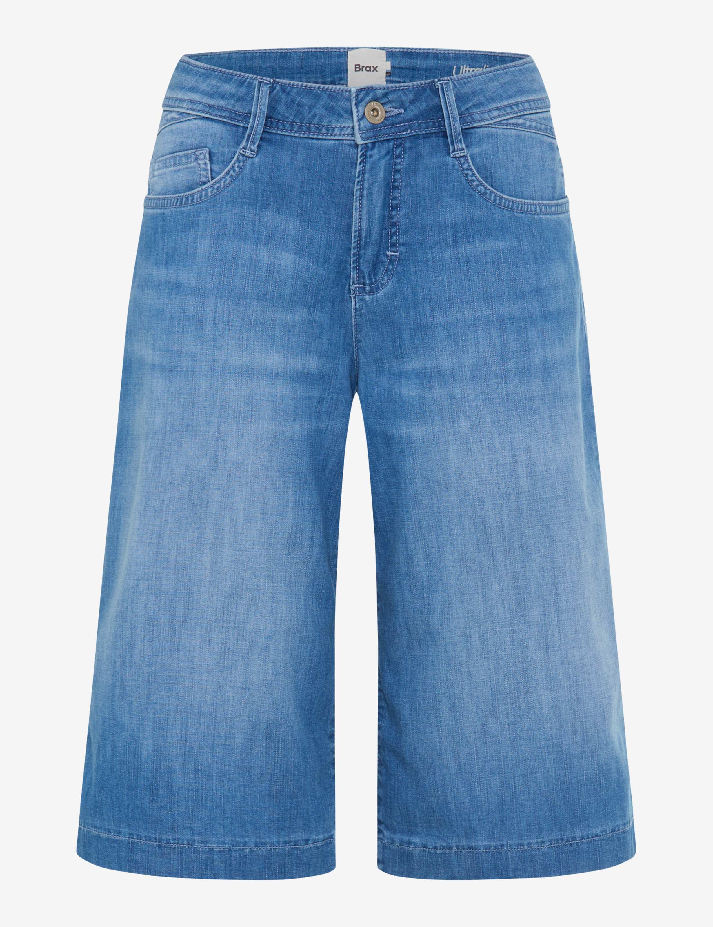 Brax Damen Jeans Used Light Medi
