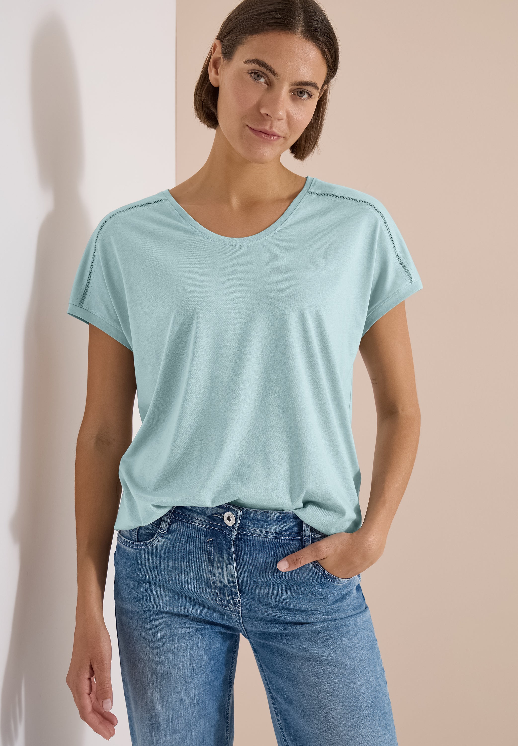 Cecil Damen T-Shirts  Crystal M