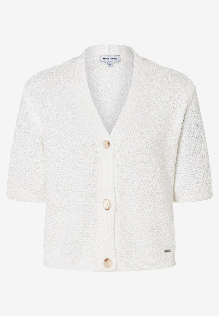 More & More Damen Strickjacken  Off White
