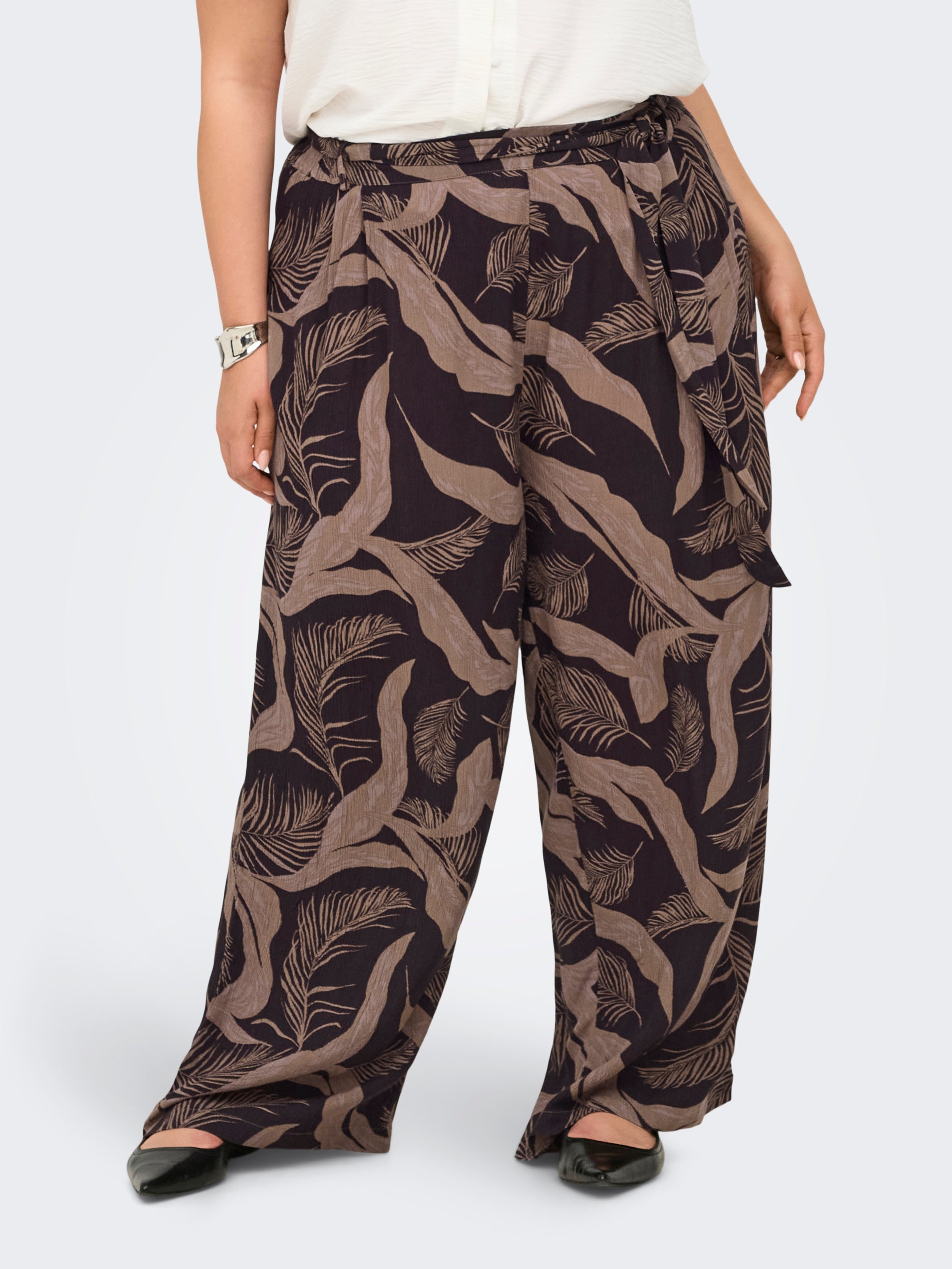 Only Caramkoma Damen Hosen Shopping Bag/Up