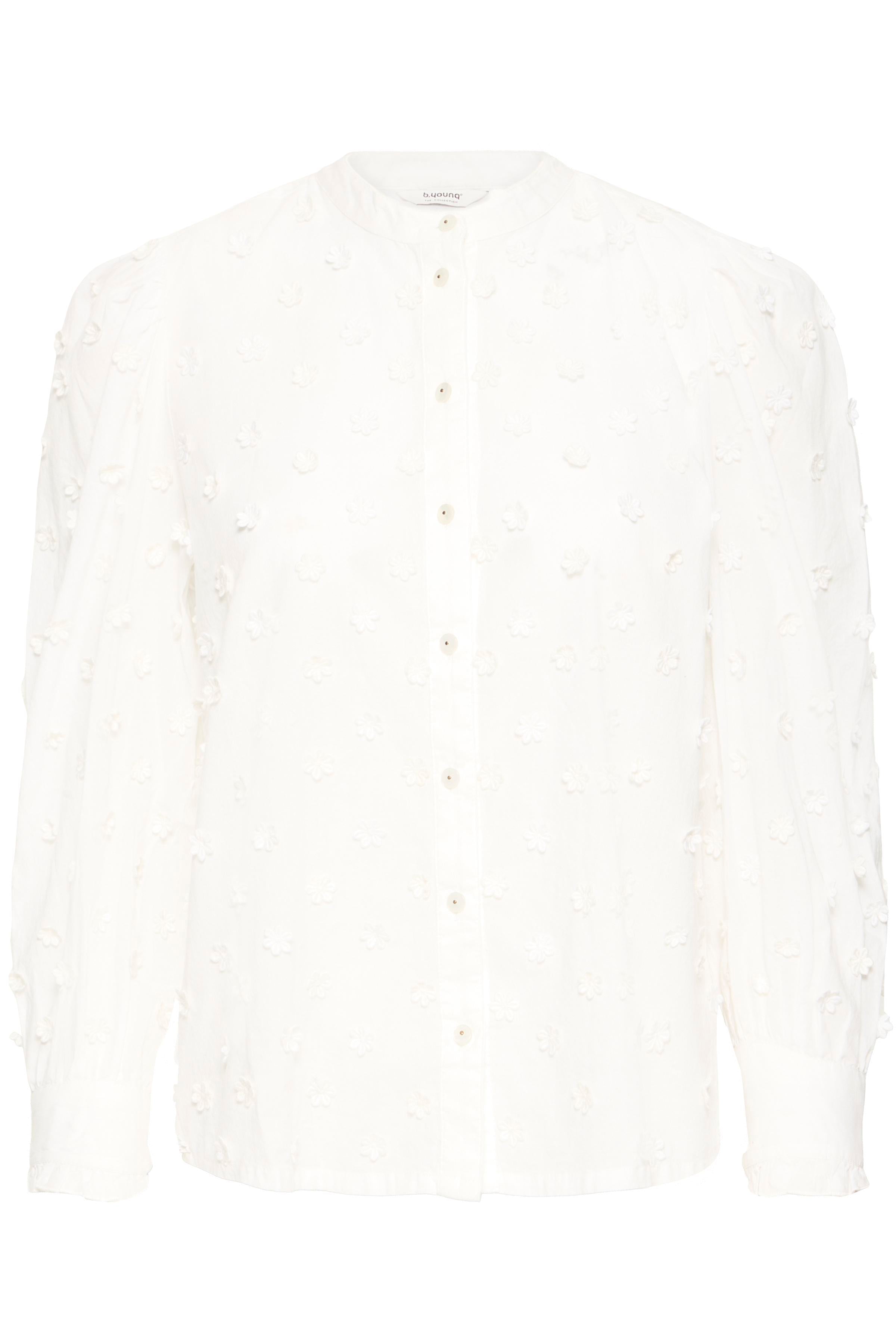 b.young Damen Blusen Marshmallow