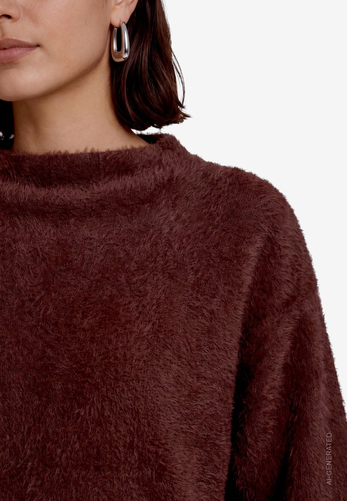 Zero Damen Sweatshirts Black/Brown
