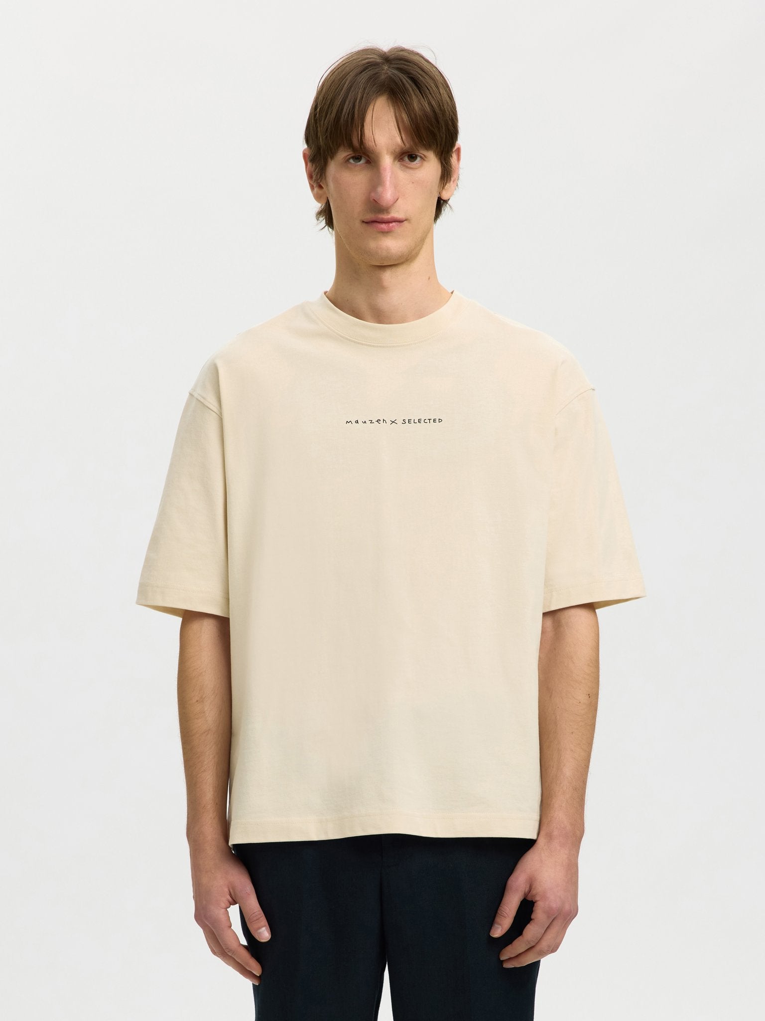 Selected homme Herren T-Shirts kurz  Birch