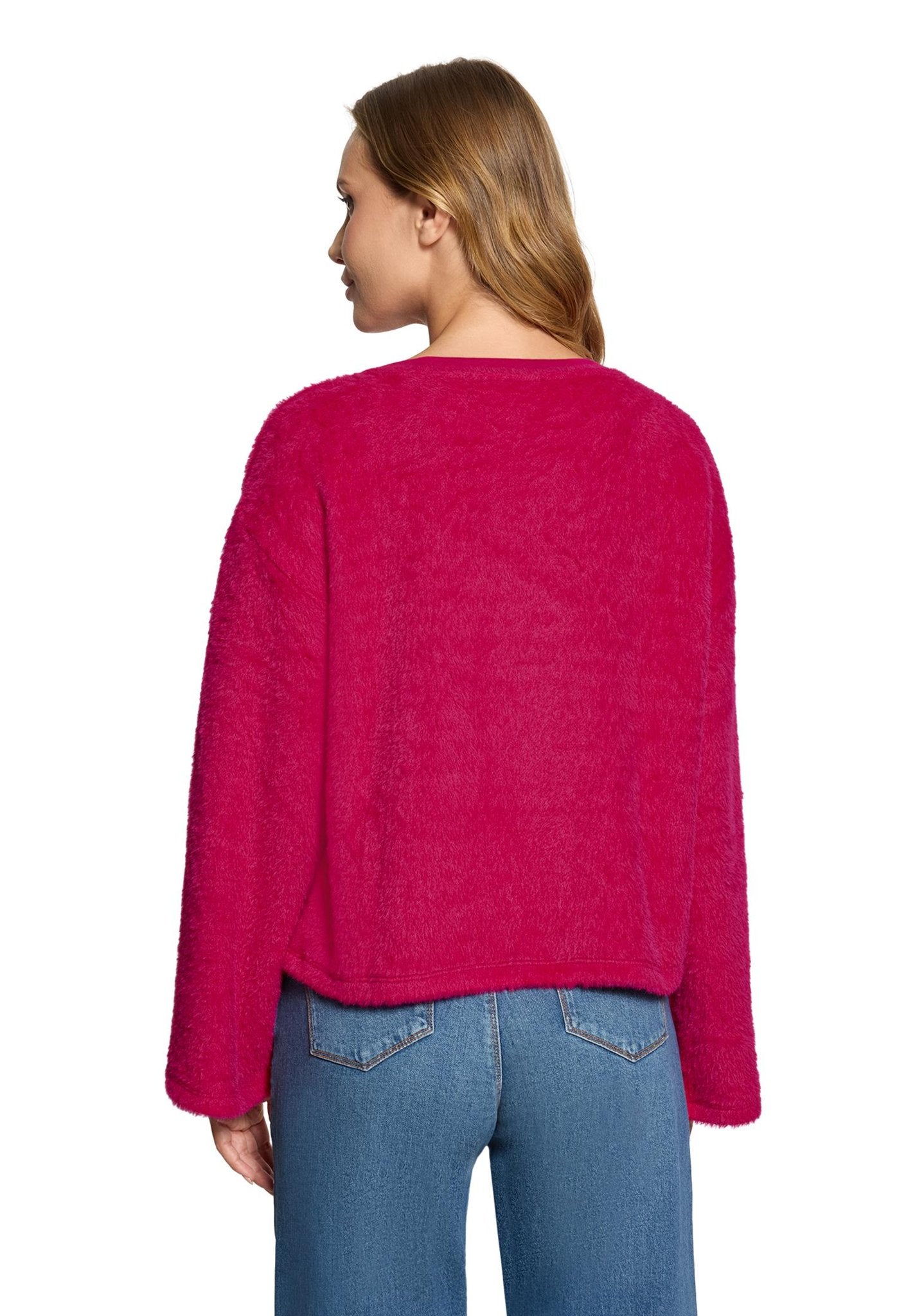 Cartoon Damen Sweatshirts Red Bud