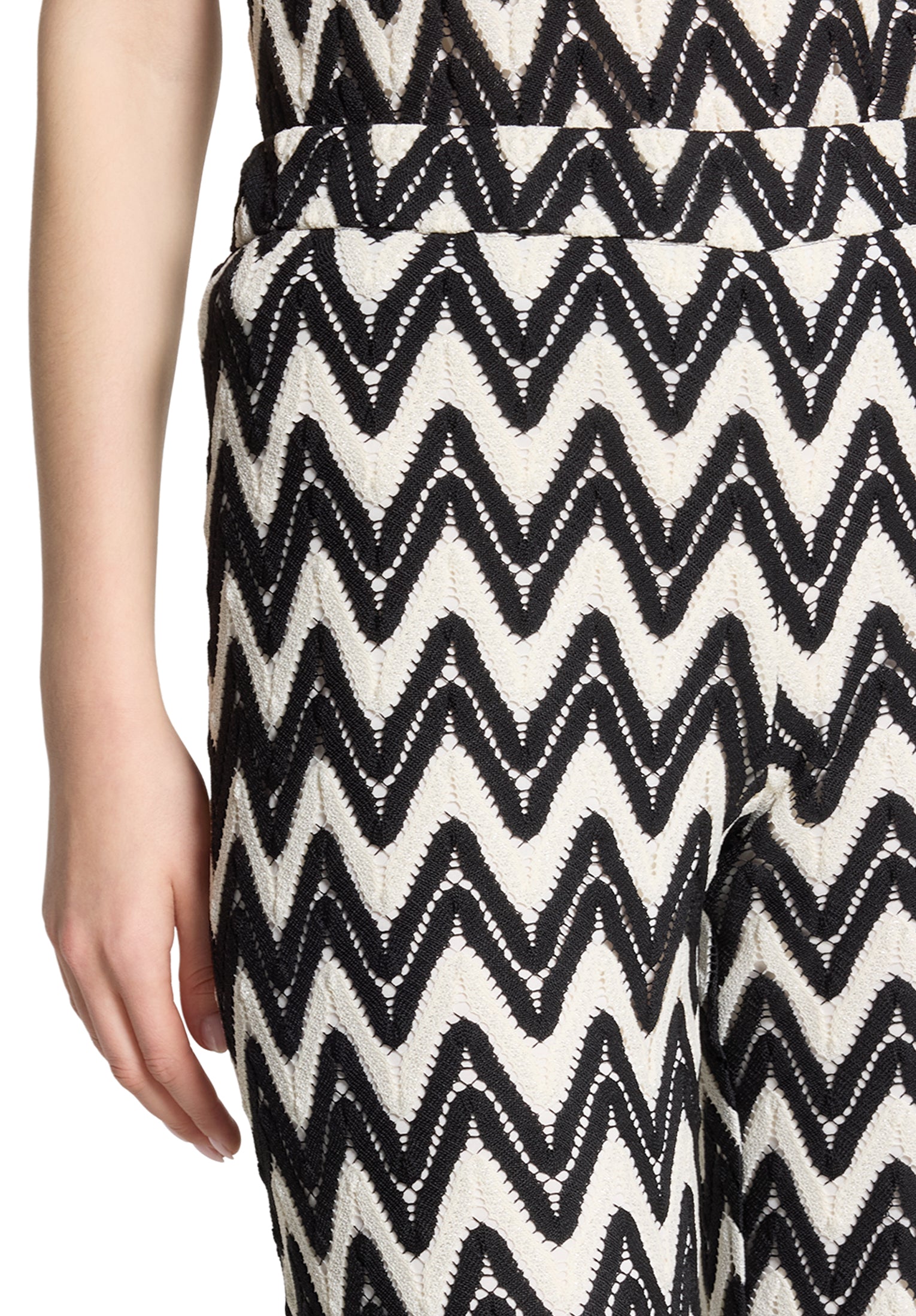 Betty & Co Damen Hosen Black/Cream