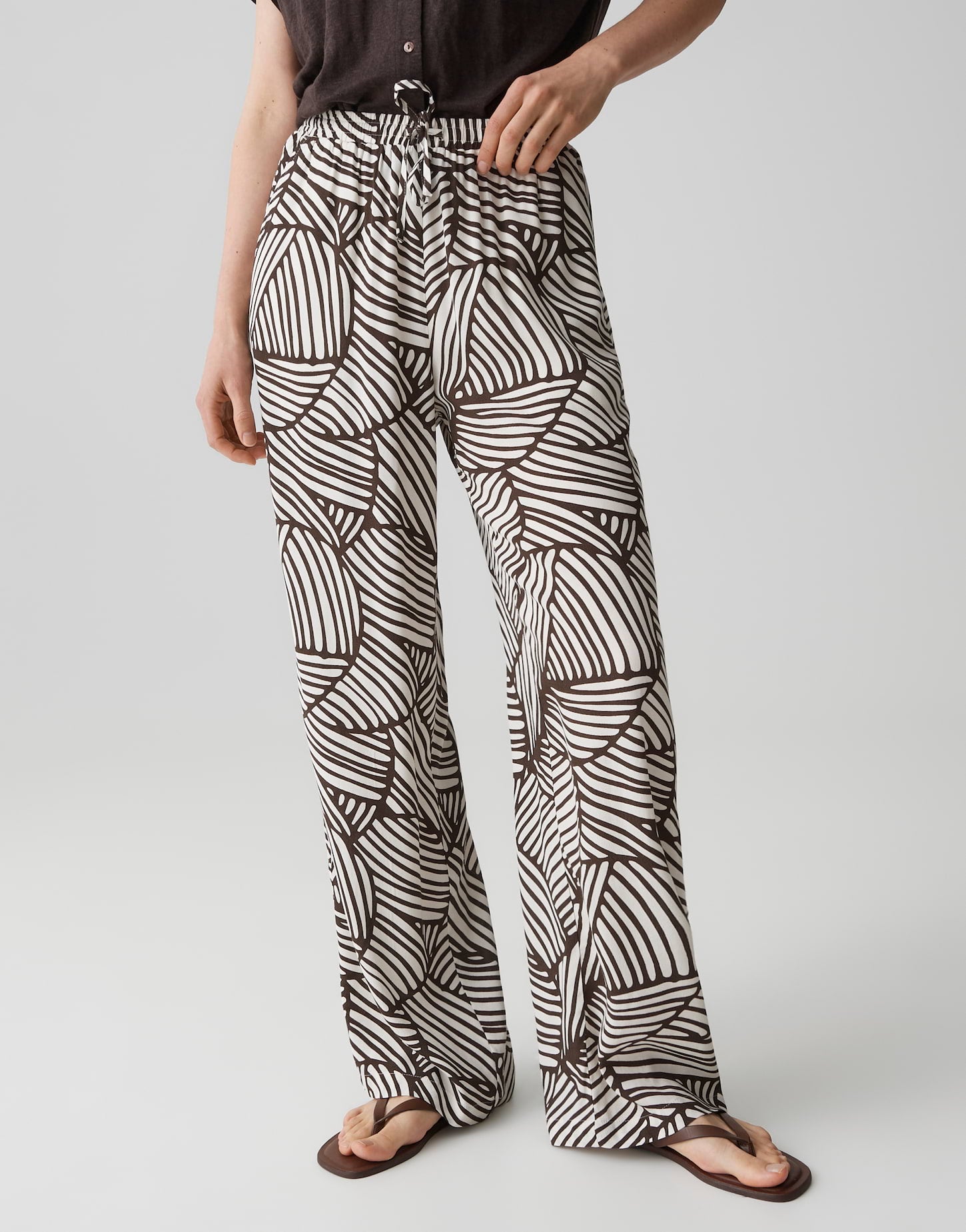 Opus Damen Hosen Affogato