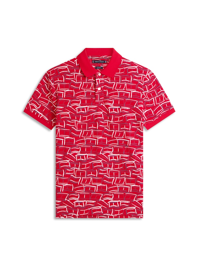 Tommy Hilfiger Herren Polo-Shirts Kq Red