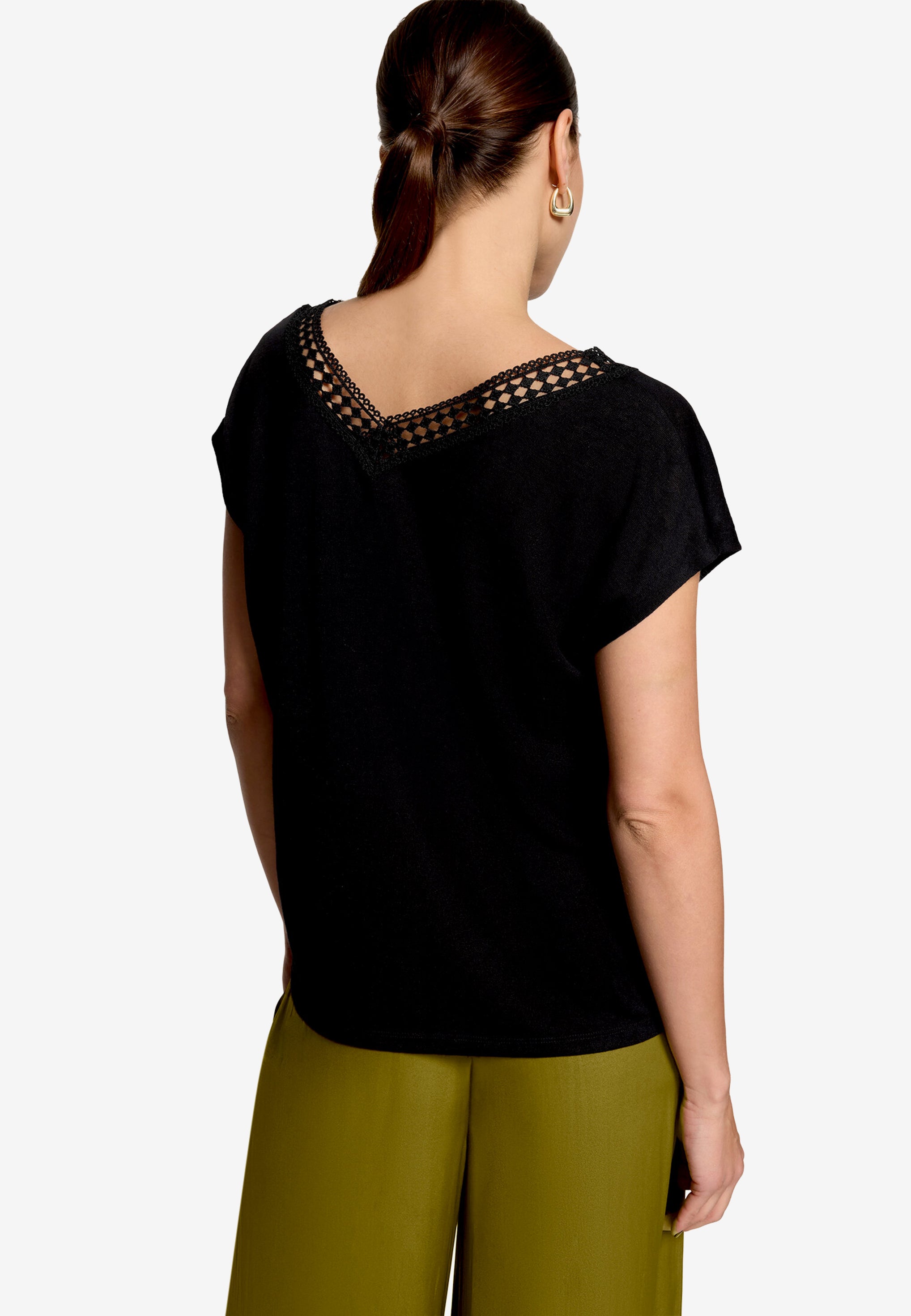 Zero Damen Tops Black Beauty