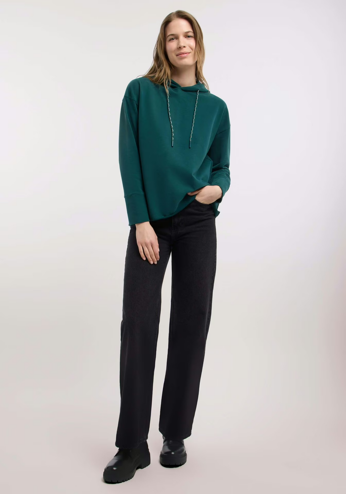 Elbsand Damen Sweatshirts  Dark Ivy