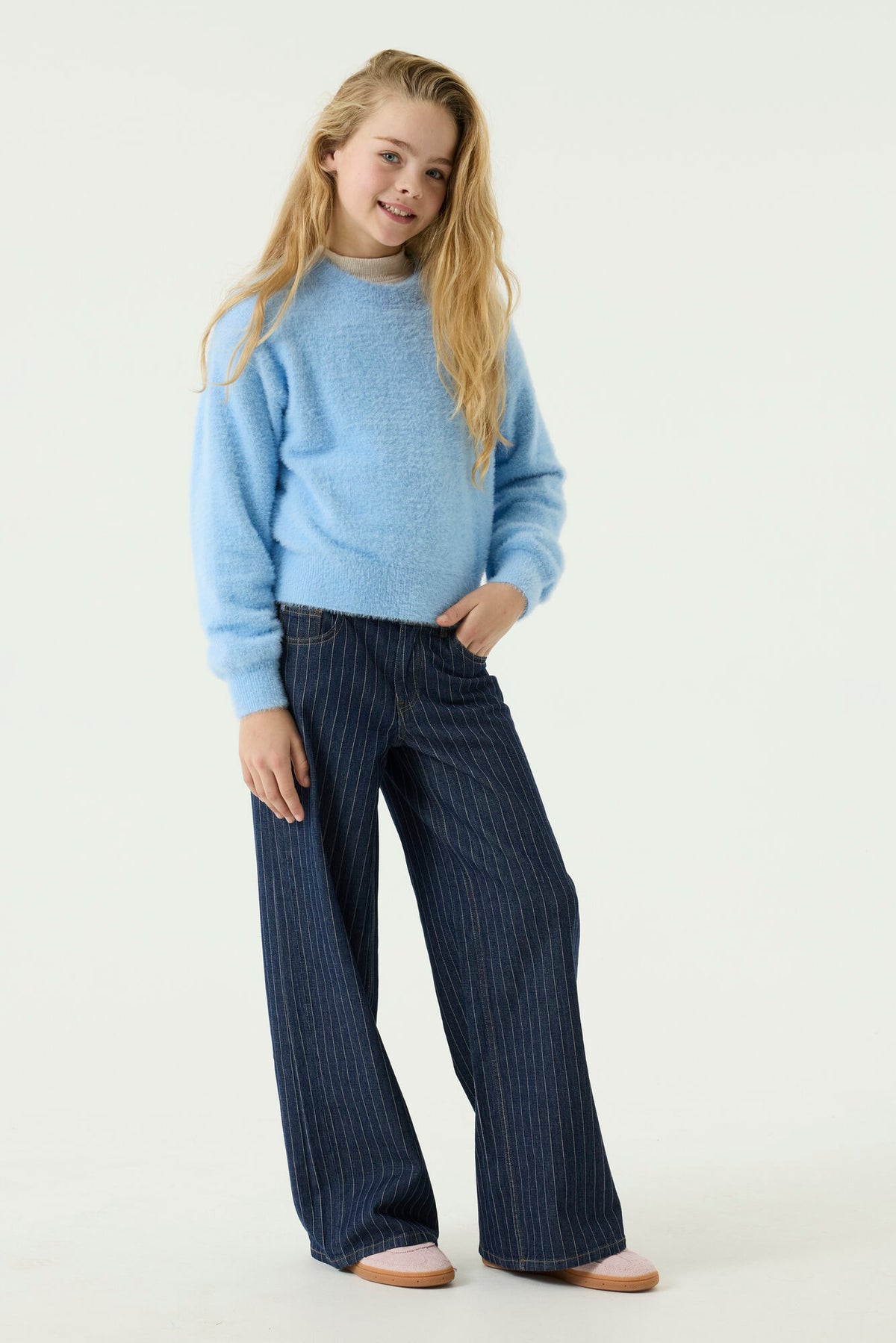 Garcia Mädchen Pullover & Strickjacken Alice Blue