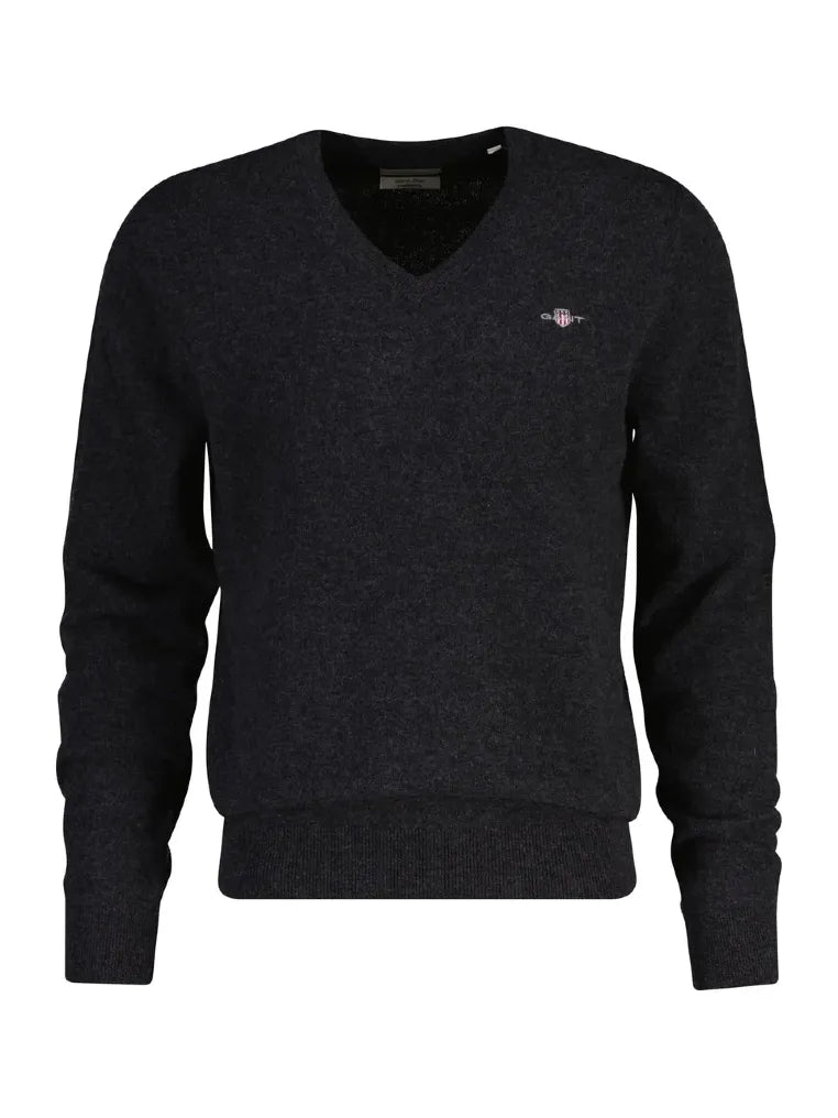 Gant Herren Pullover  Dk Charcoal