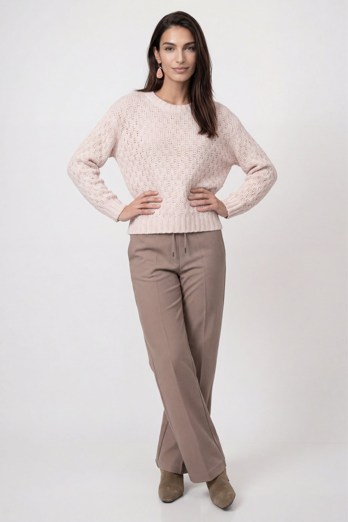 Monari Damen Pullover  Rosewater