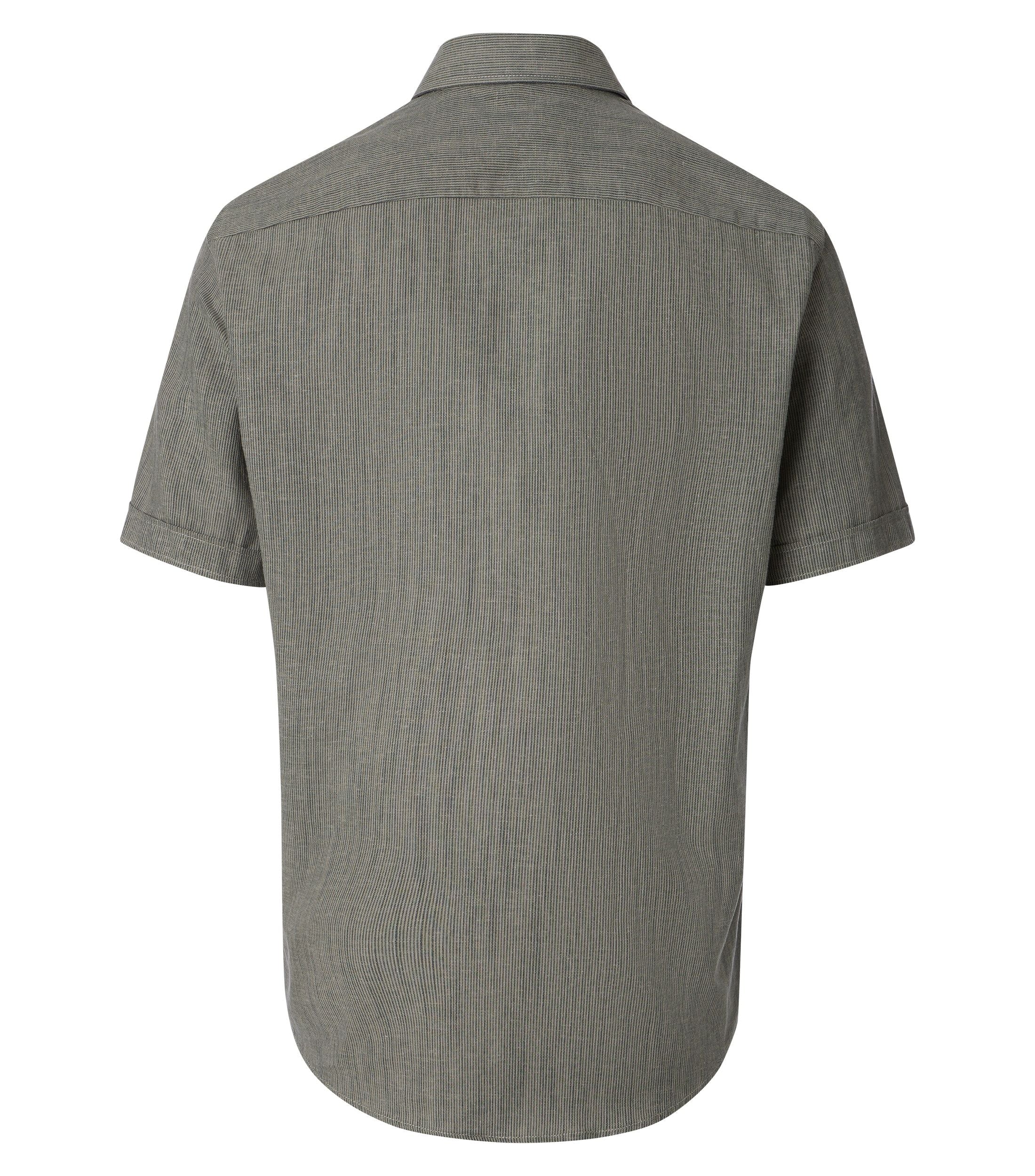 Casa Moda Herren Hemden kurz  Gruen