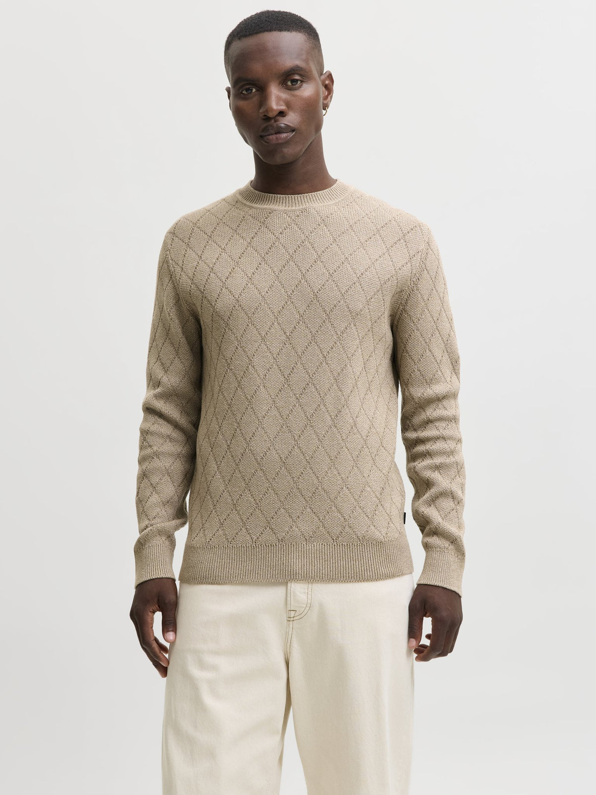 Jack & Jones Herren Pullover Petrified Oak/A