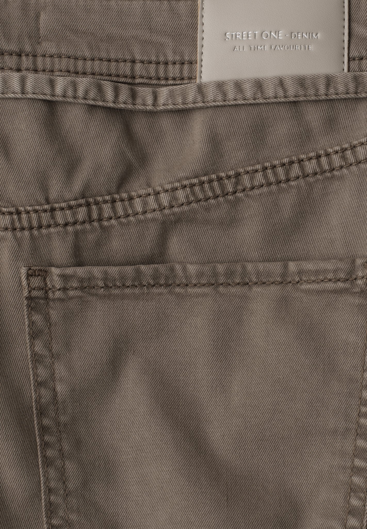Street One Damen Hosen Brown Was