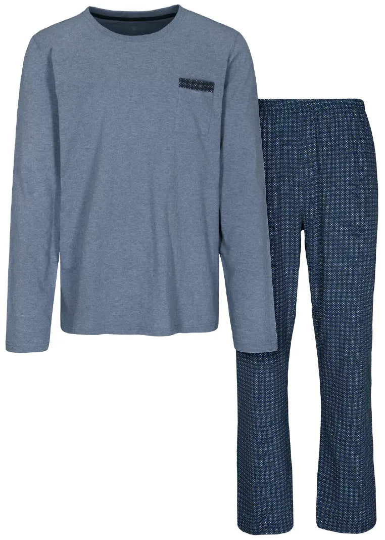 Katag Herren Bleu Mel. Aop