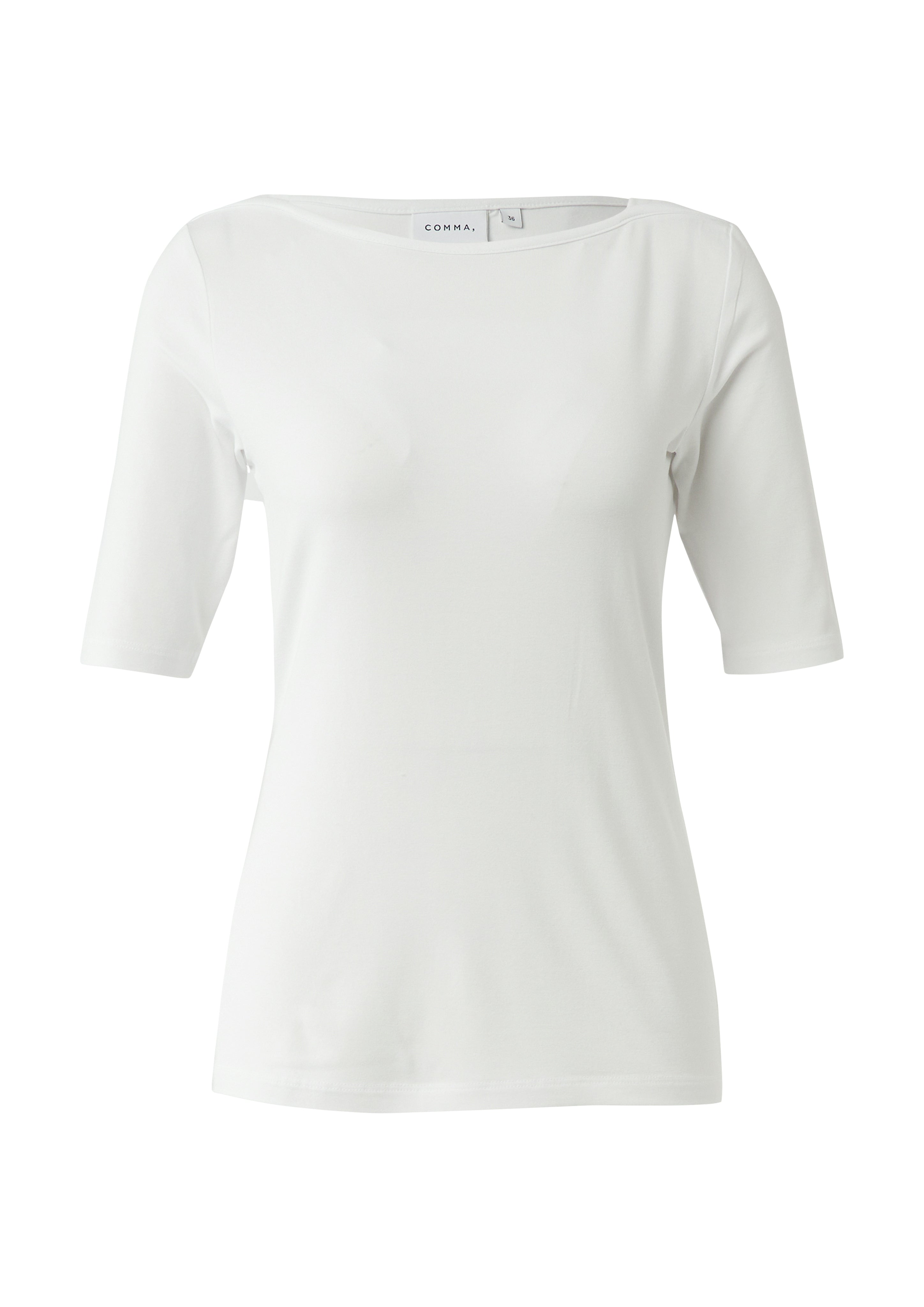 Comma Damen T-Shirts White