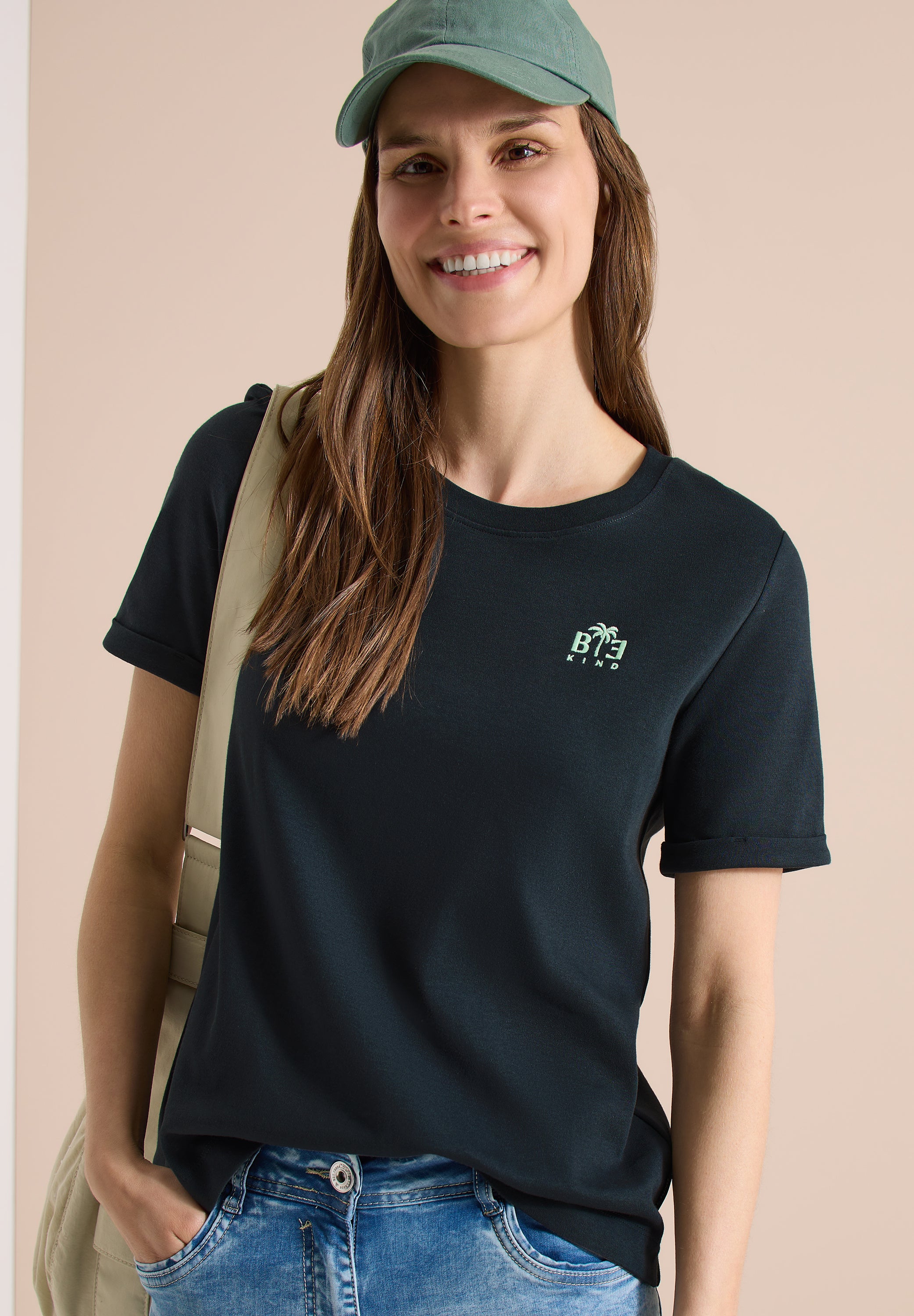 Cecil Damen T-Shirts  Palm Bree