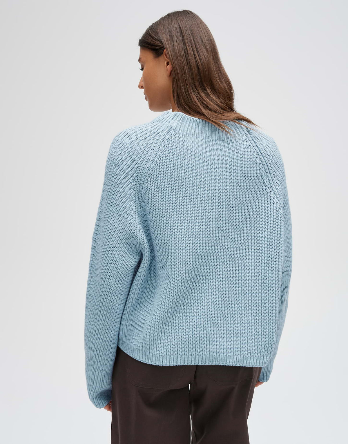 Opus Damen Pullover Dusty Aqua