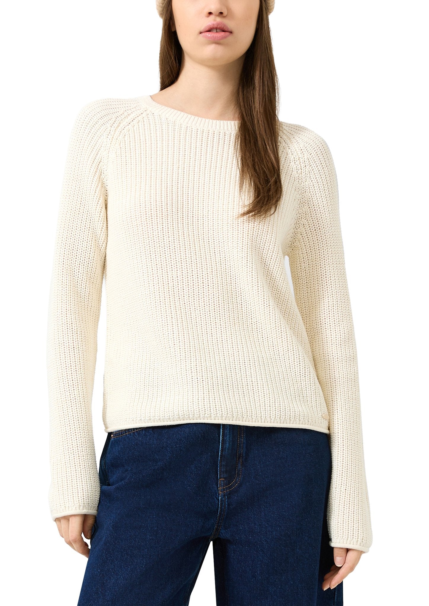 QS by S.Oliver Damen Pullover W White