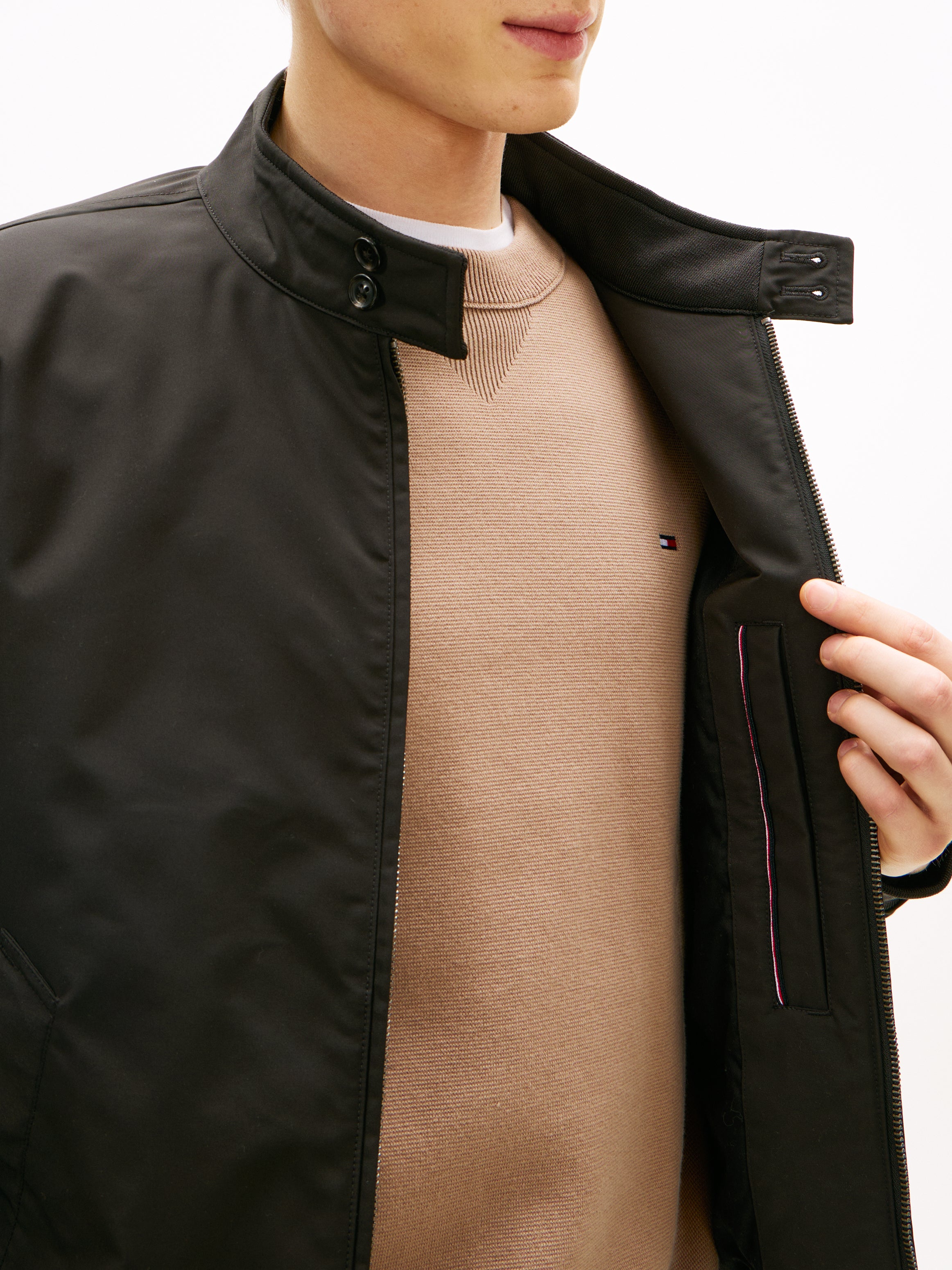 Tommy Hilfiger Herren Jacken Bds Black