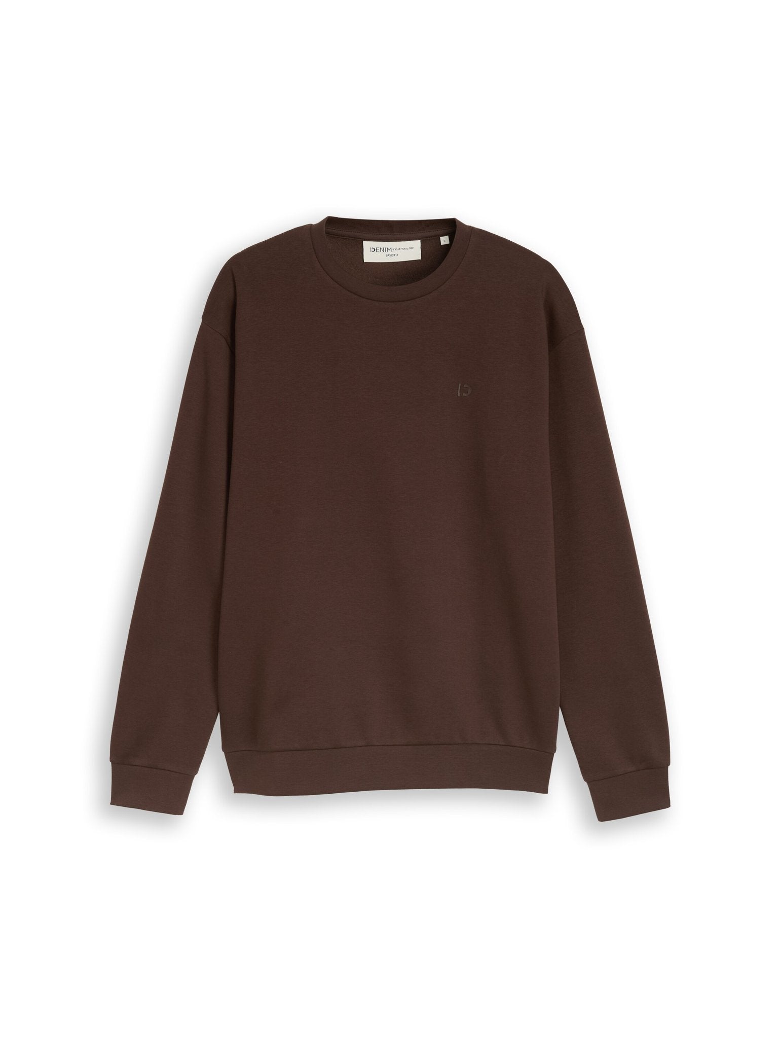 Tom Tailor denim Herren Sweatshirts Cool Dark Brown