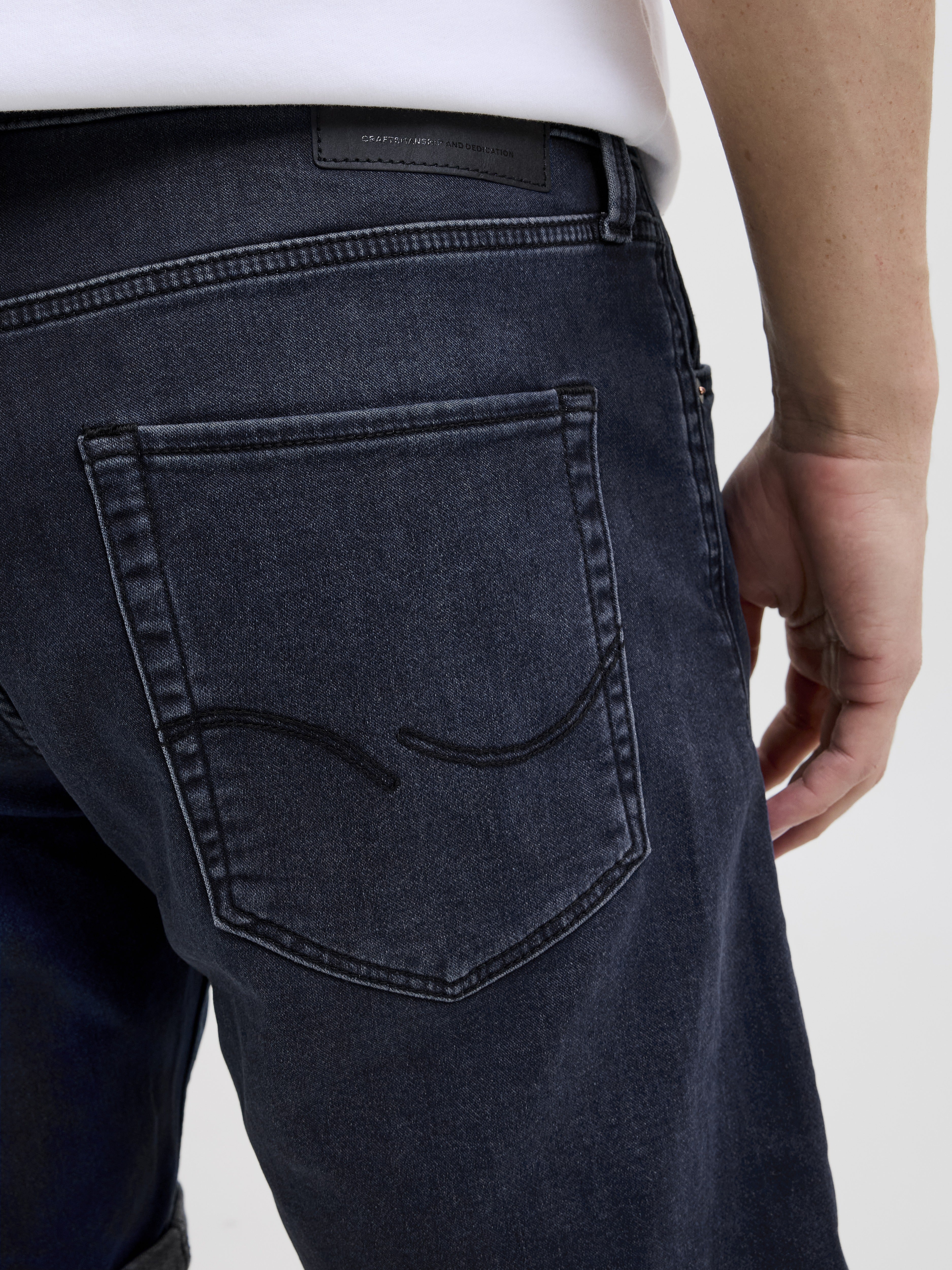 Jack & Jones Herren Shorts Blue Denim
