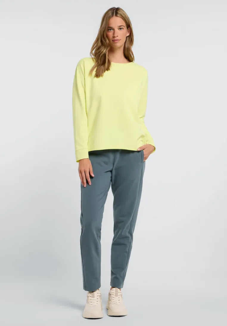 Elbsand Damen Sweatshirts Sunny Lime