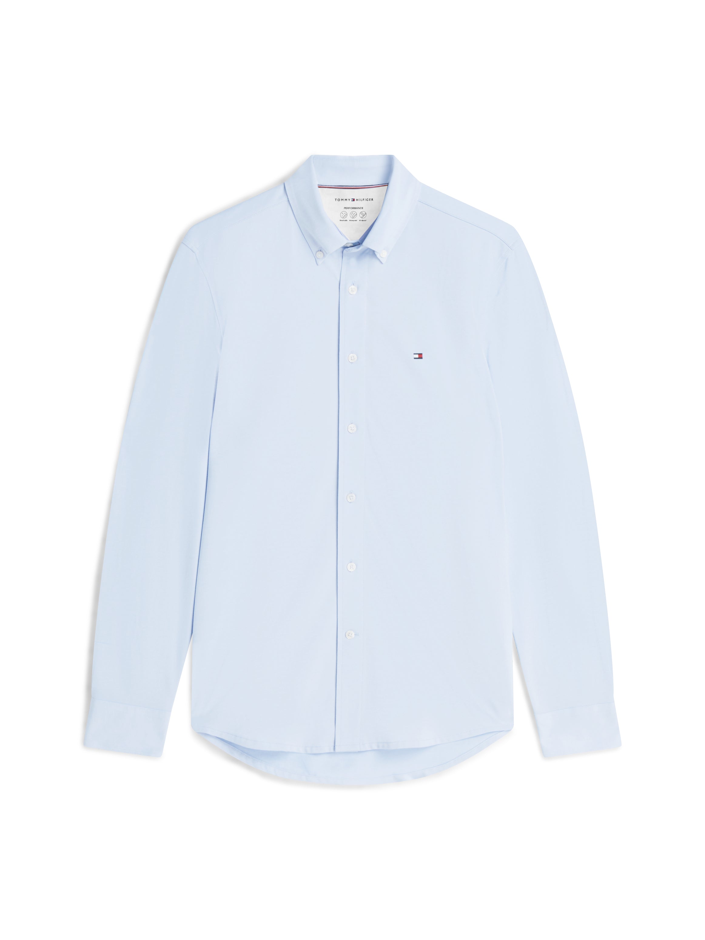 Tommy Hilfiger Herren Hemden Co Blue