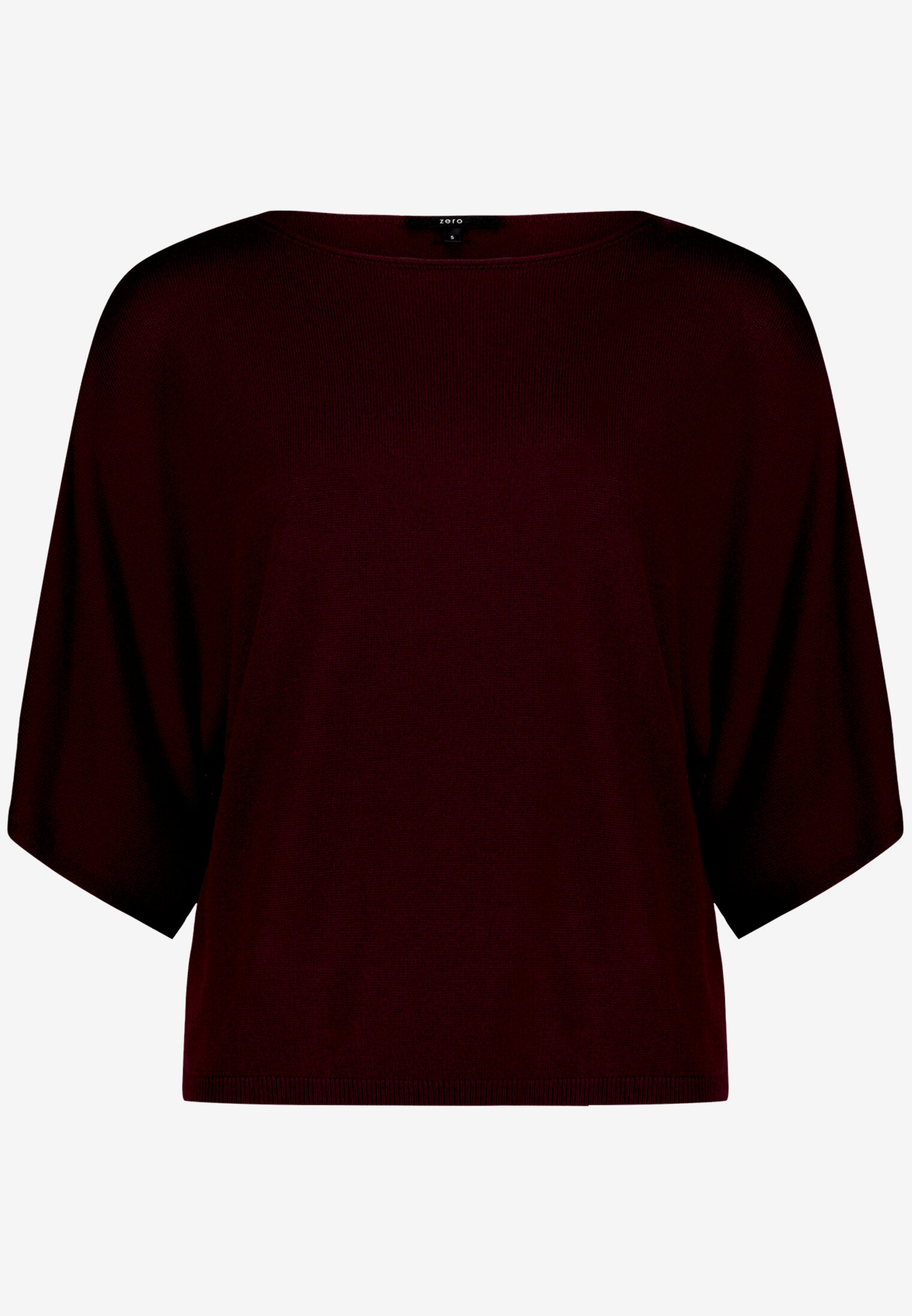 Zero Damen Pullover Dark Aubergine