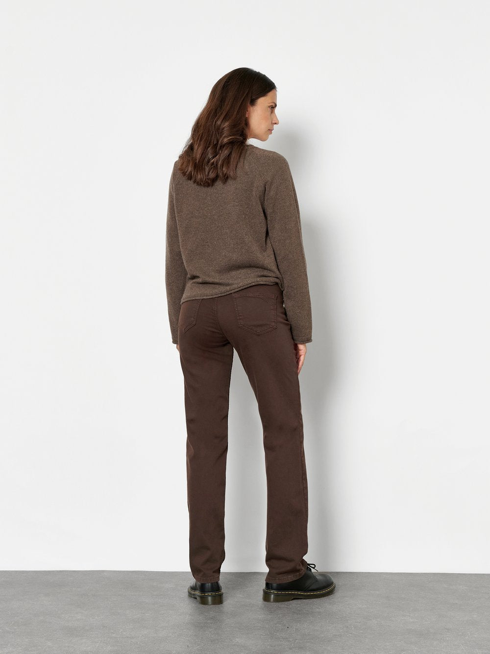 Toni Dress Damen Jeans Dark Espresso