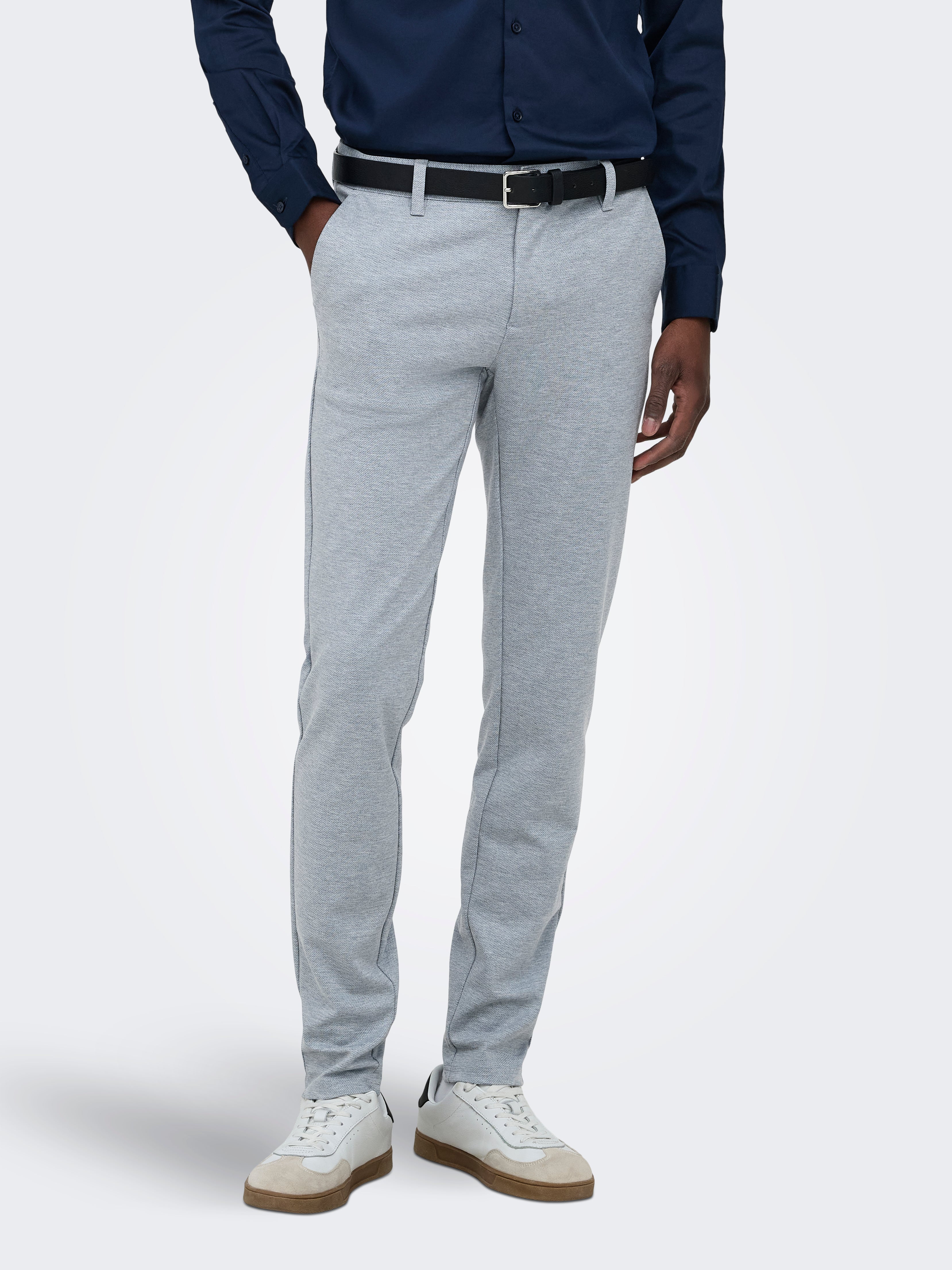 Only & Sons Herren Hosen Blue Fog/Lgm