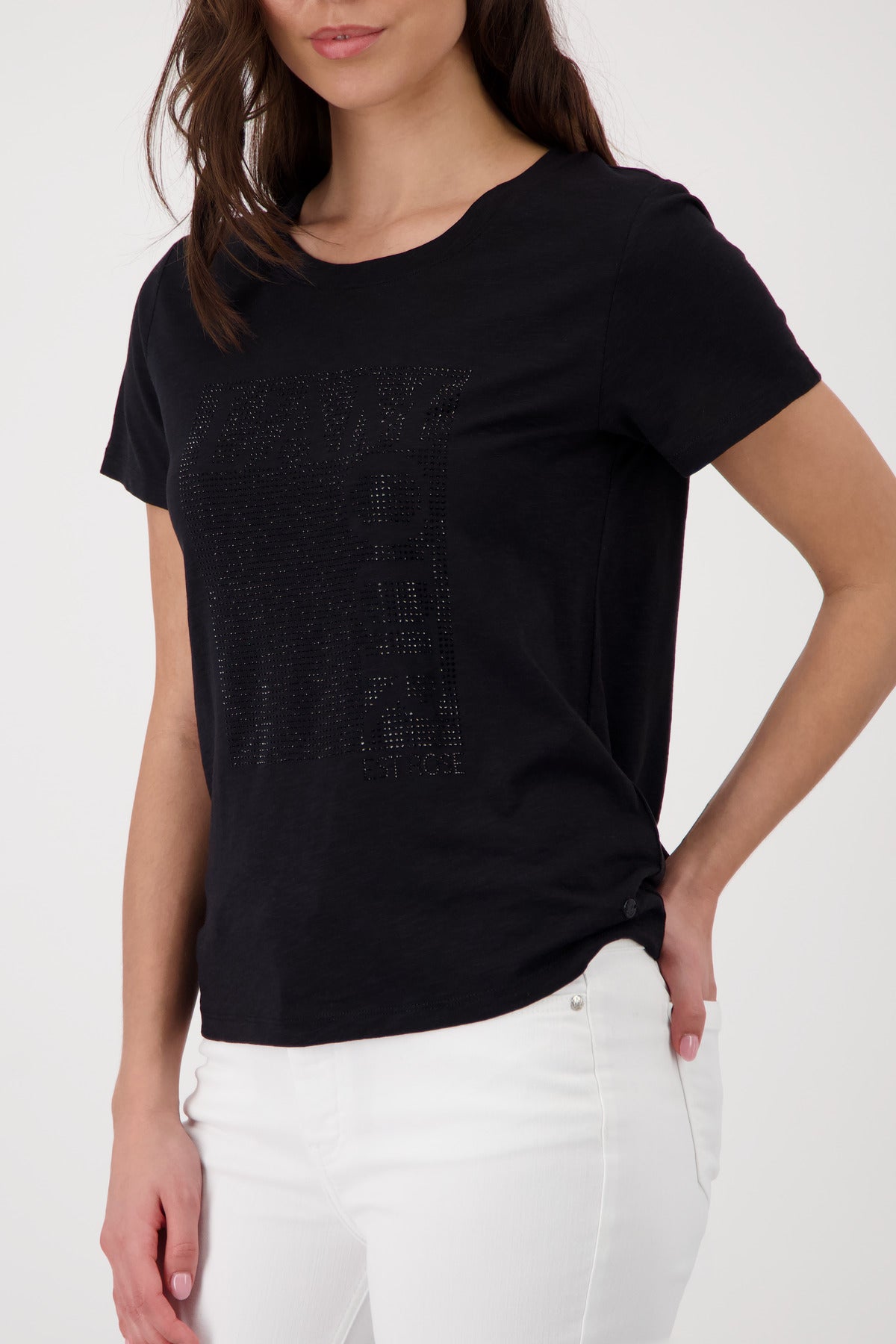 Monari Damen T-Shirts  Schwarz