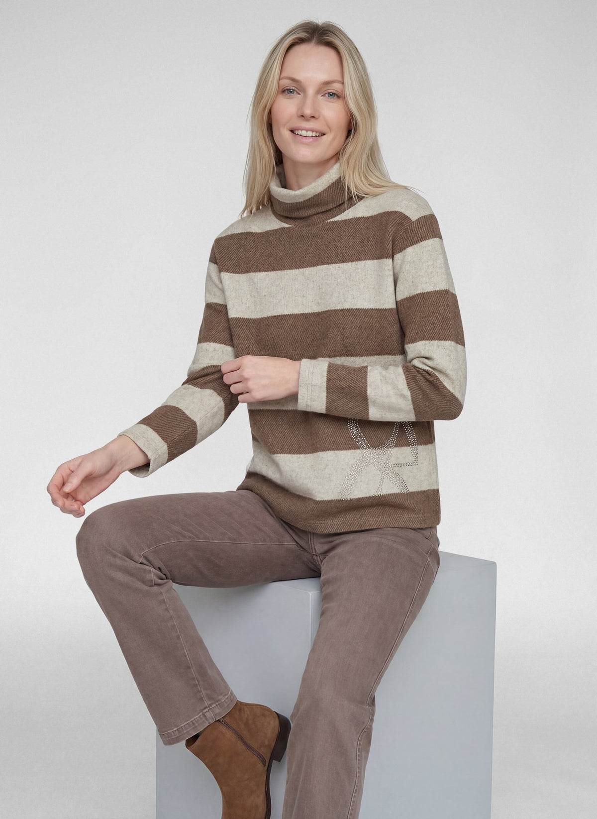 Rabe Damen T-Shirts Taupe