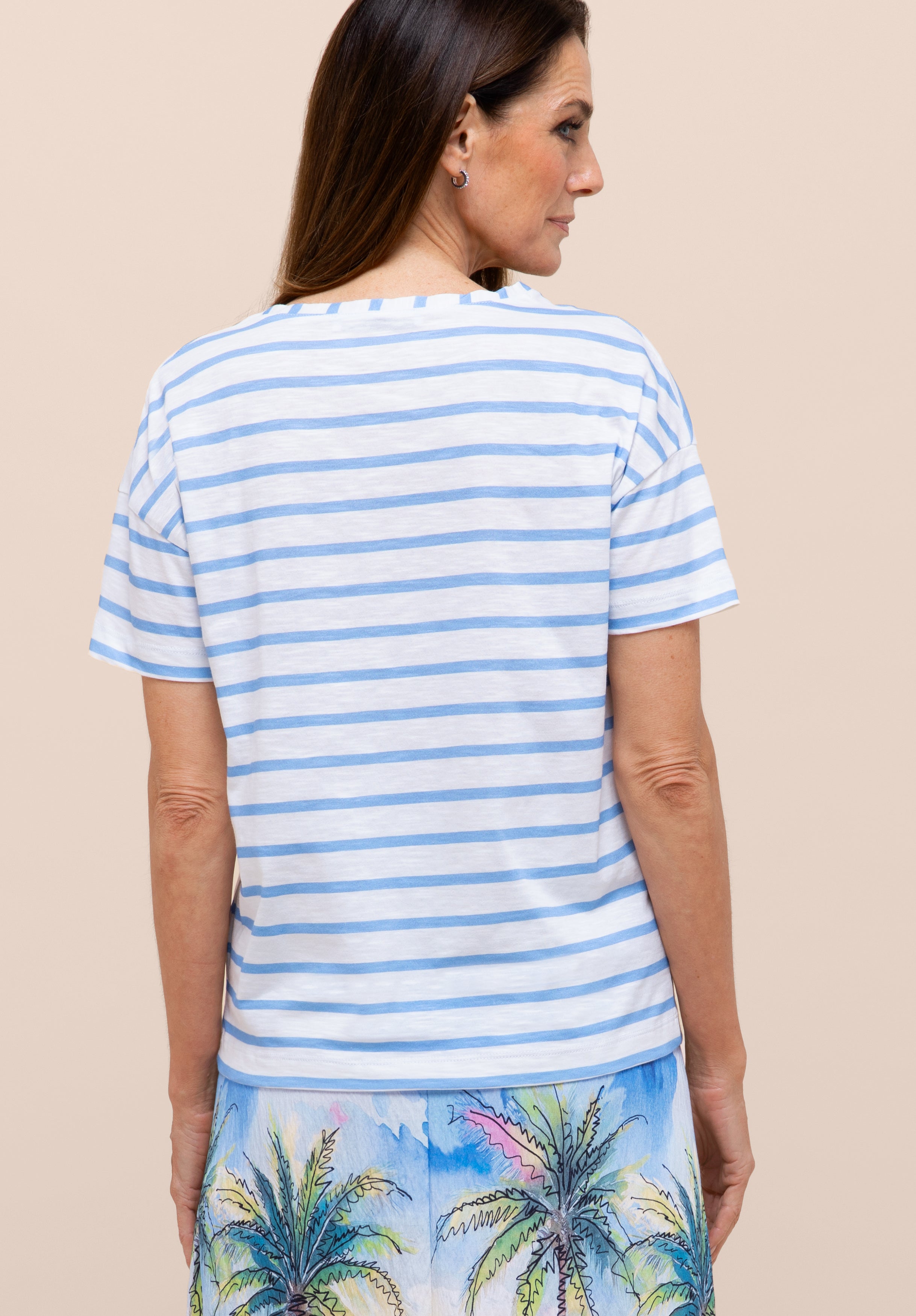 Bianca Damen T-Shirts Blue Mix